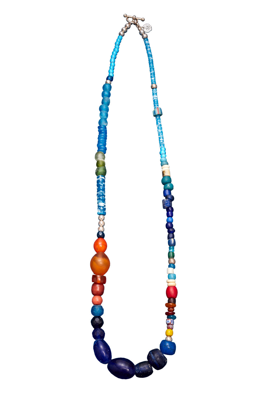 HAPPY CAMPFIRE BLUE NECKLACE