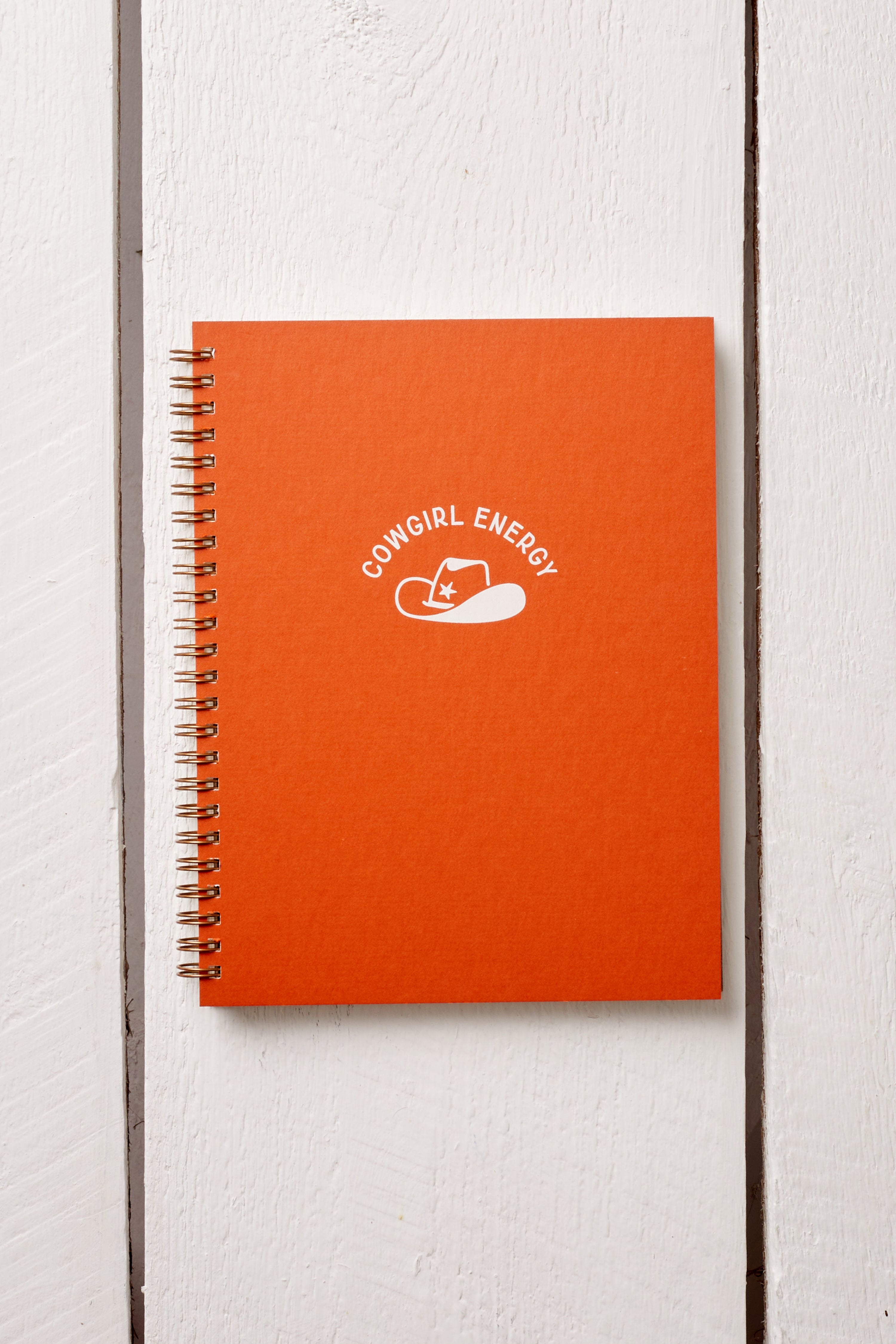 COWGIRL ENERGY JOURNAL - ORANGE