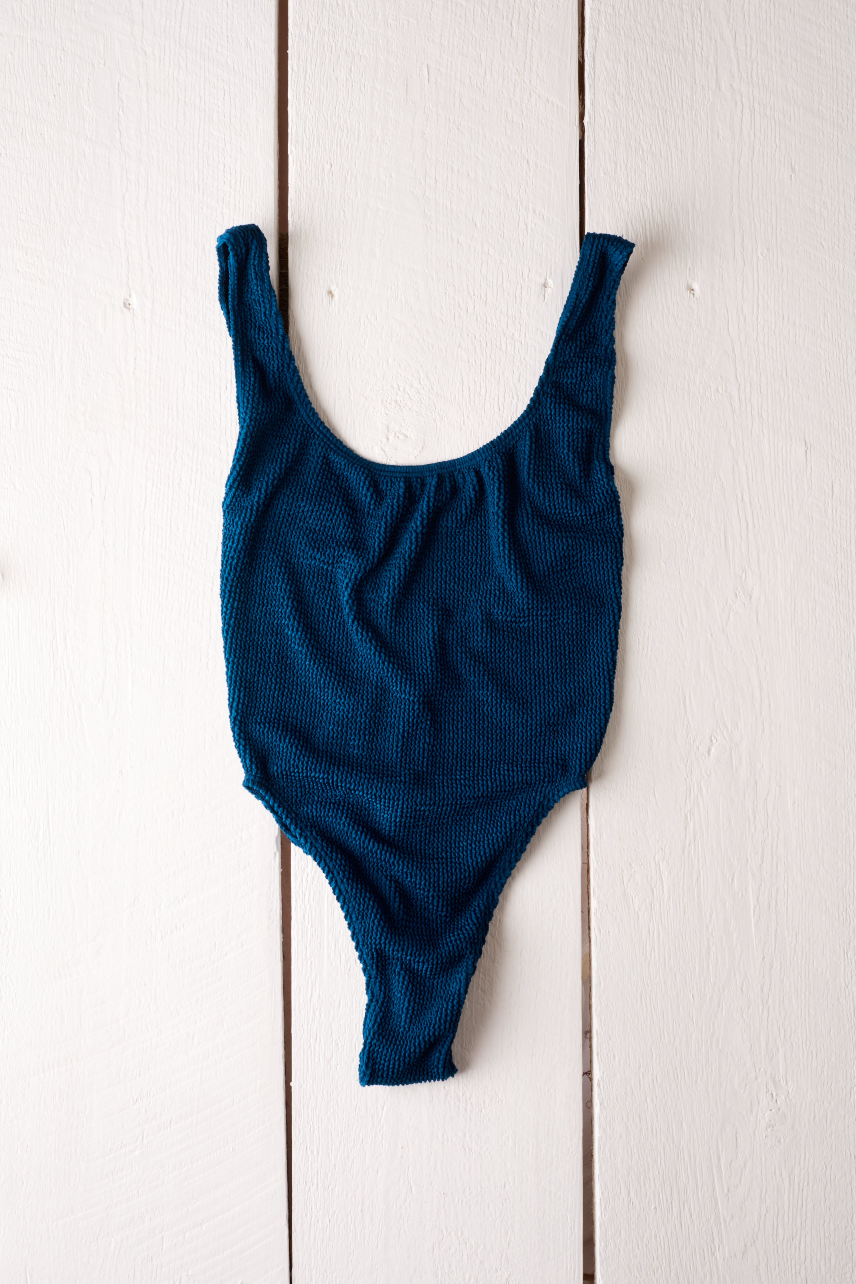 DEEP SEA NAVY ONE PIECE BATHING SUIT - ONE SIZE