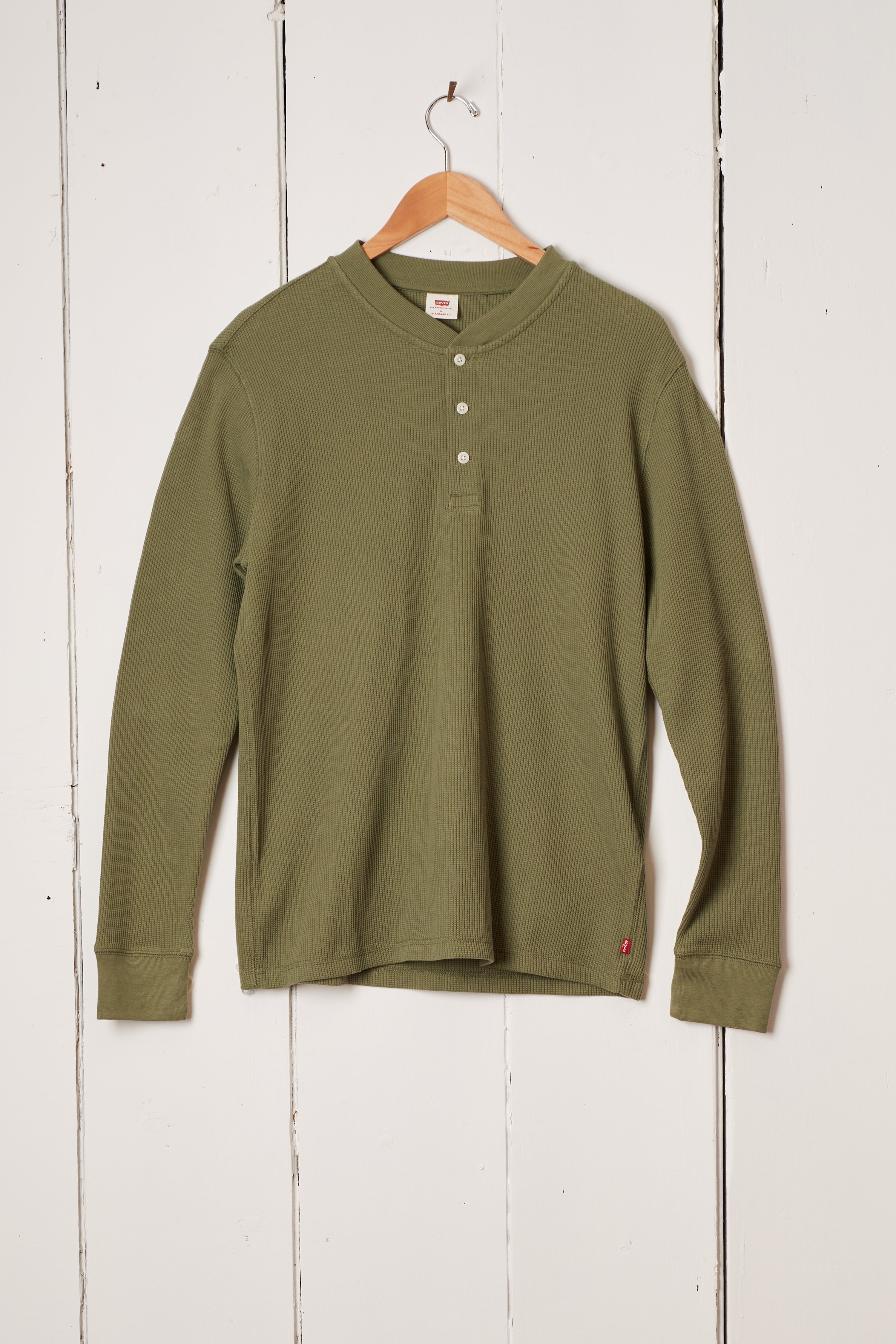 OLIVE HENLEY SHIRT - LEVIS