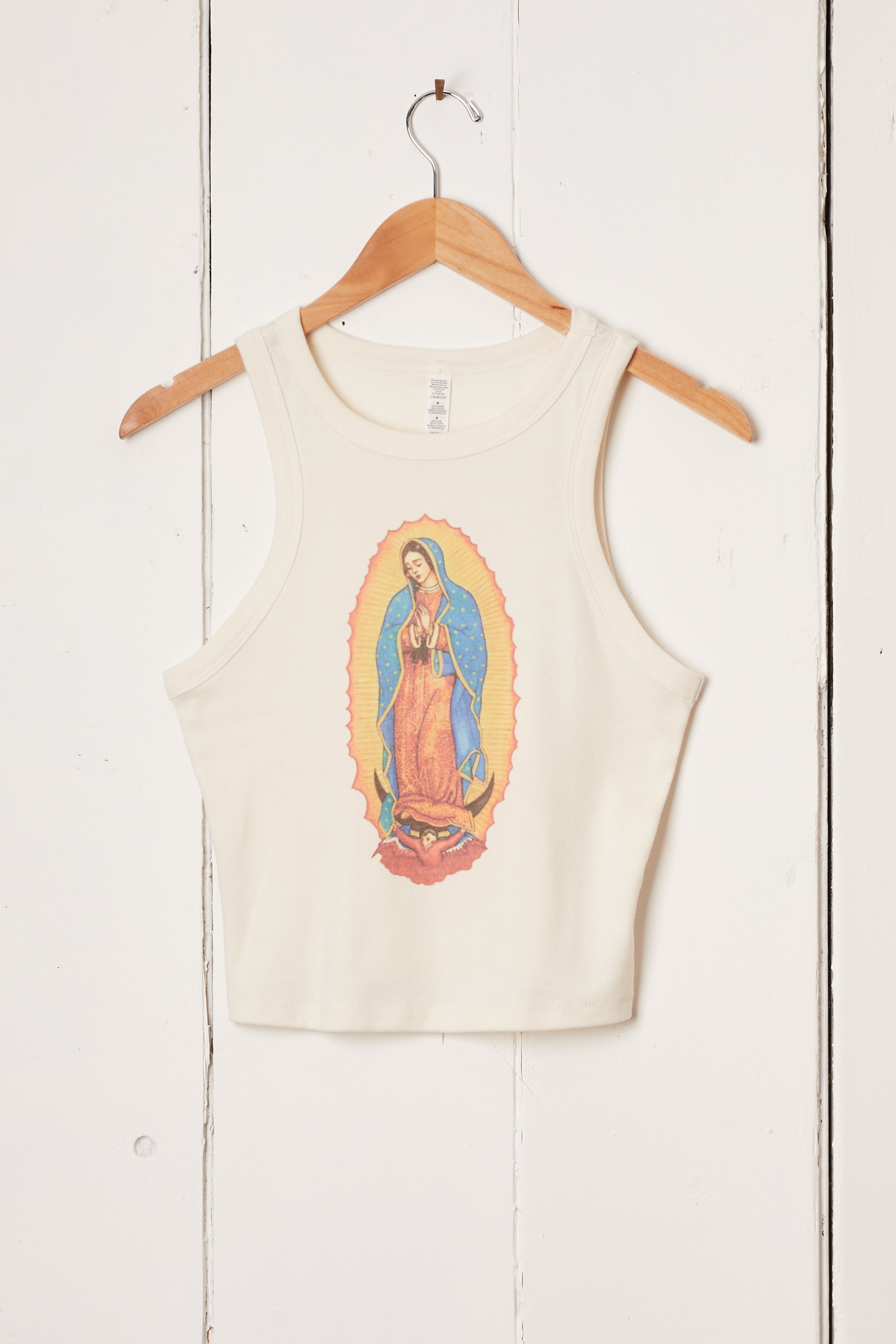 LADY OF GUADALUPE CROP TOP