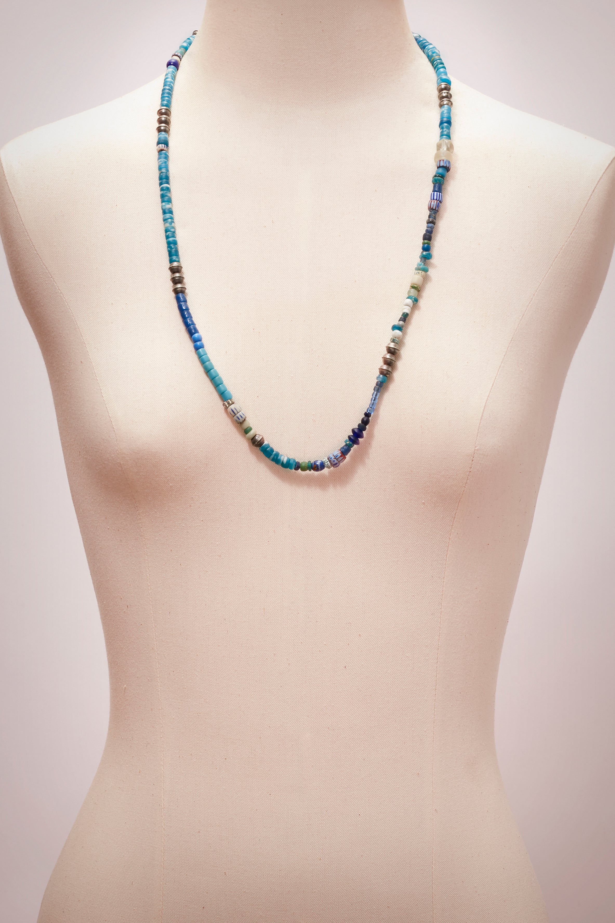 DUNGAREE BLUE NECKLACE