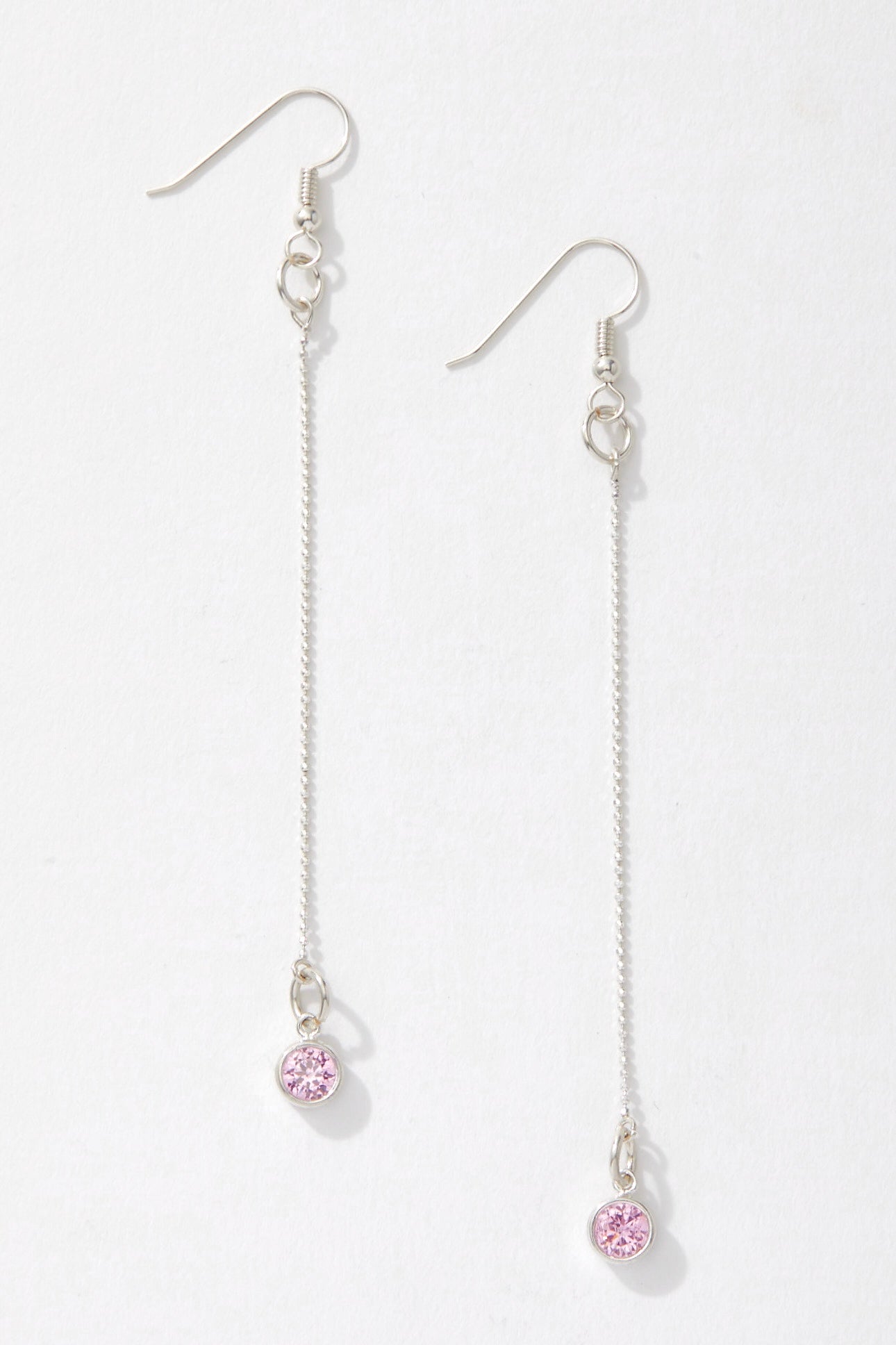 THE ESSENTIAL SKINNY EARRING IN PINK