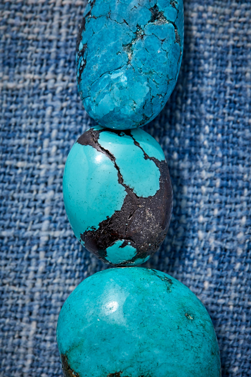 Chrysocolla Turquoise Island Necklace