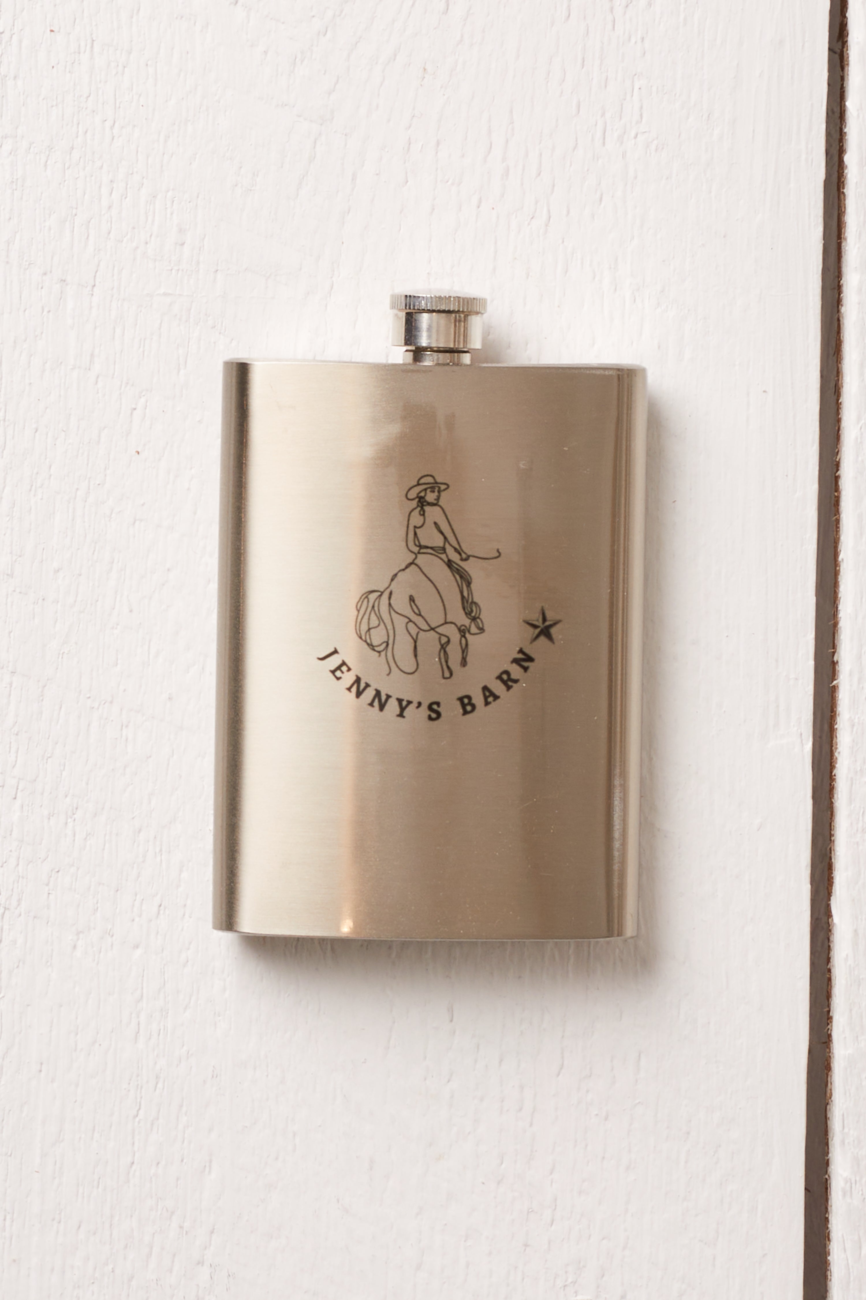 JENNY’S BARN STAINLESS STEEL FLASK