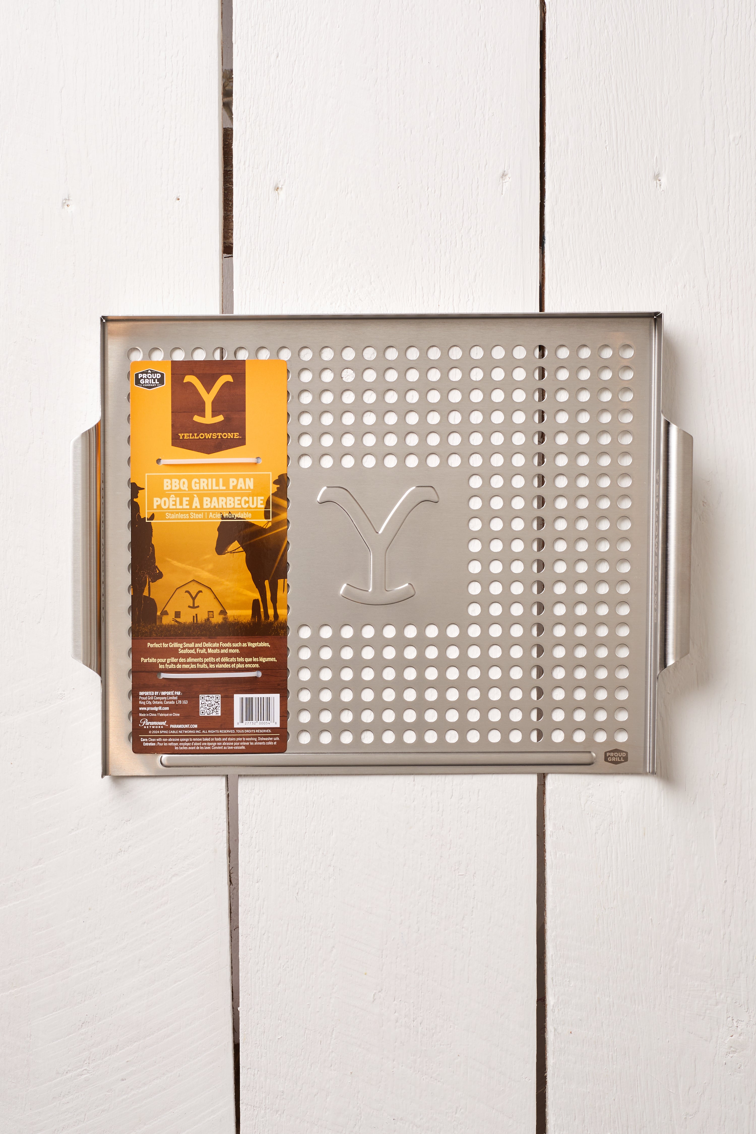 YELLOWSTONE BBQ GRILL PAN