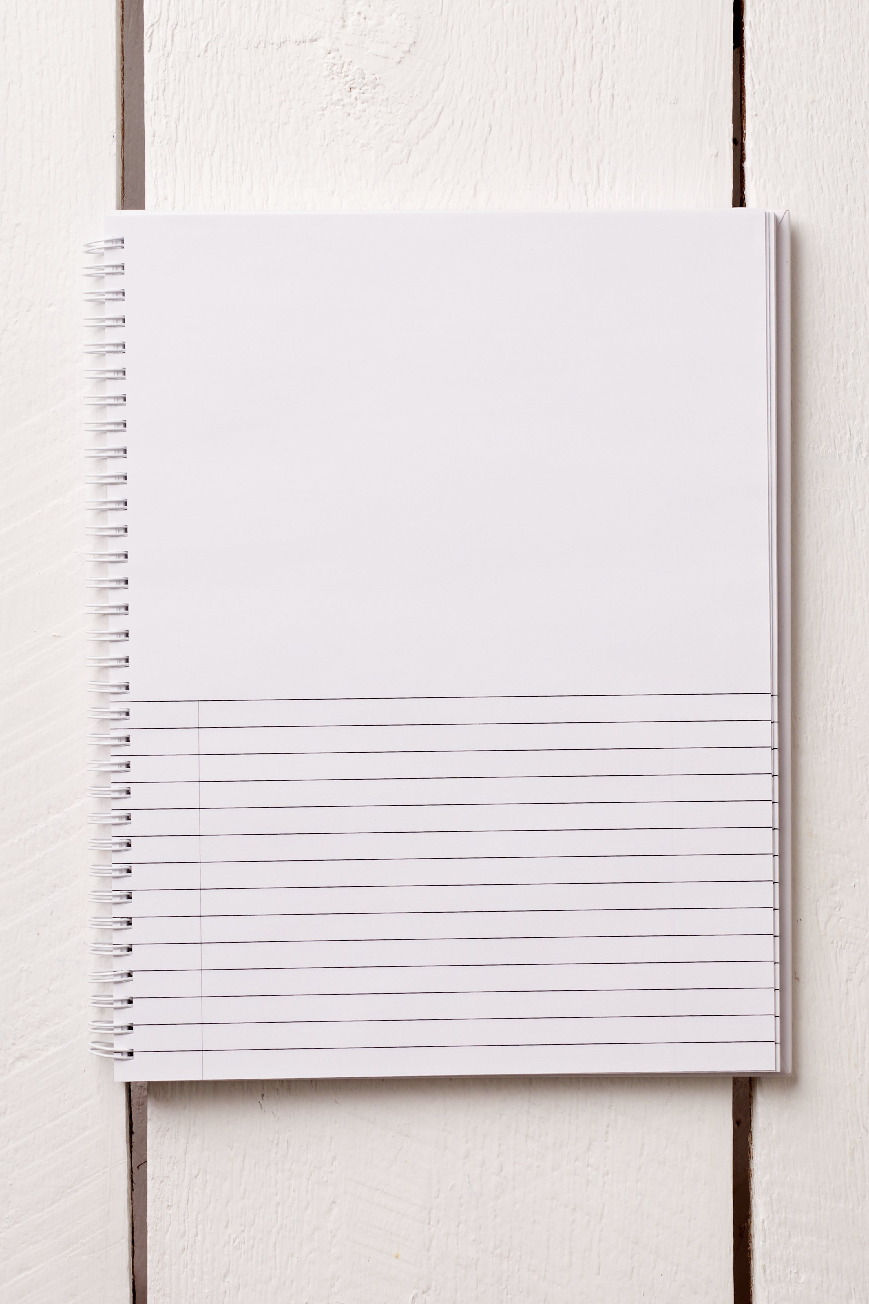 JENNY’S BARN HARDCOVER NOTEBOOK - 8.5 “ x 11”