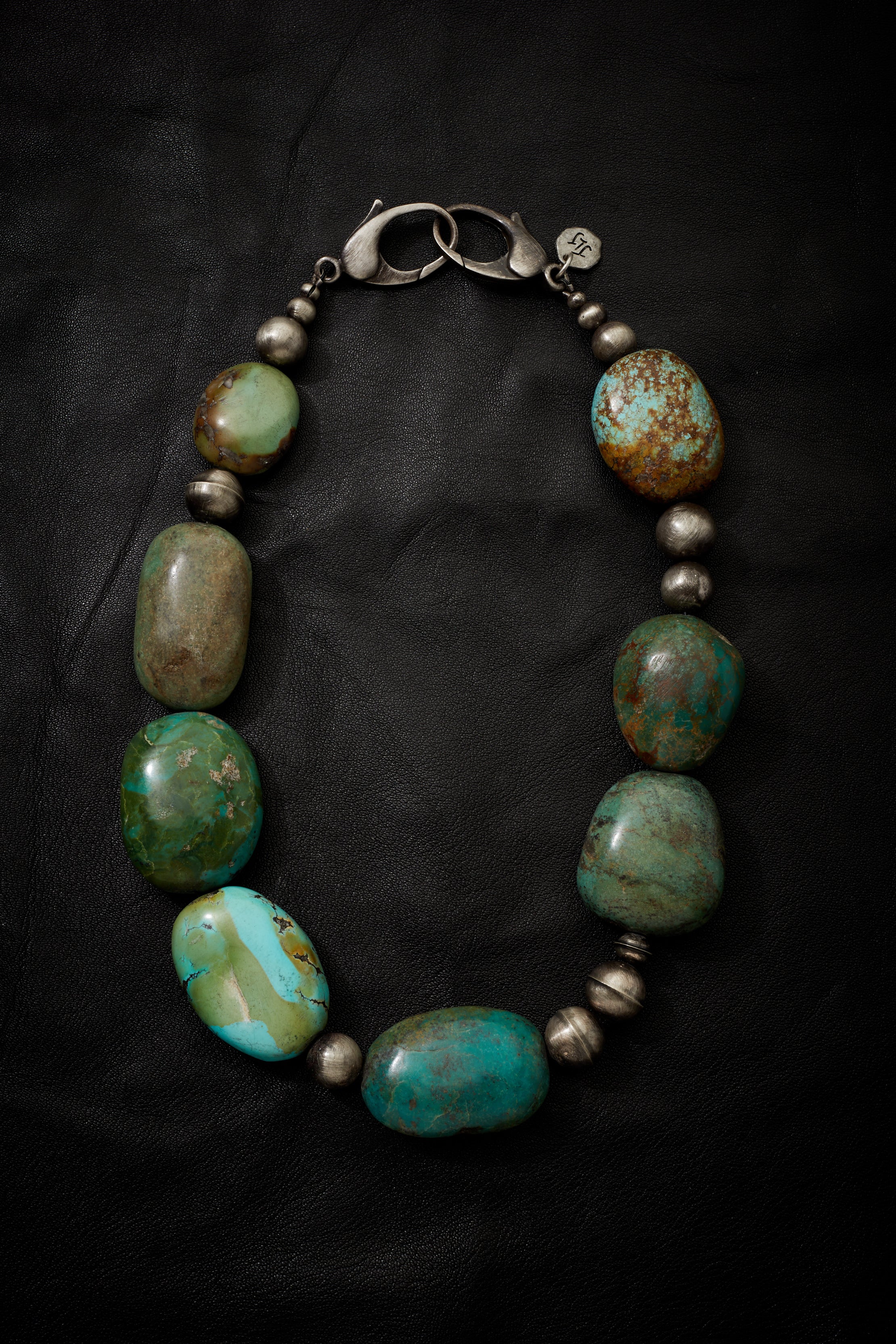 JUMBO GREEN TURQUOISE NECKLACE I