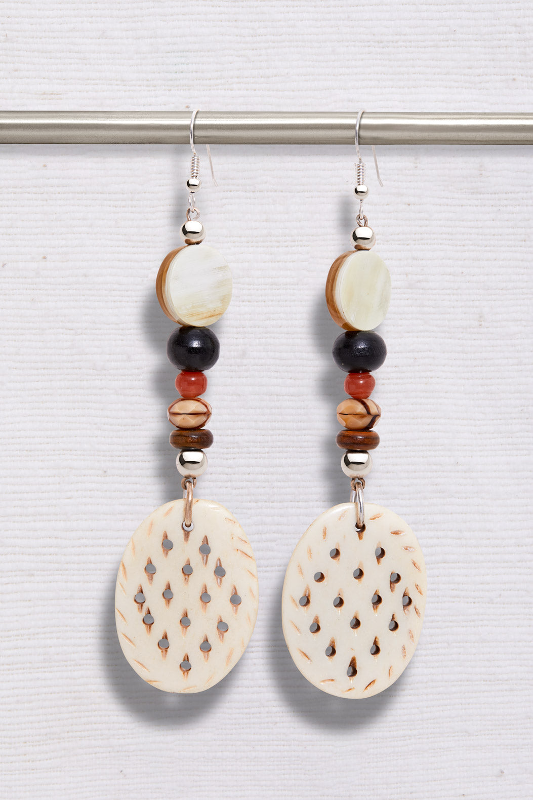 Creamy Ranch Moccasin Earrings