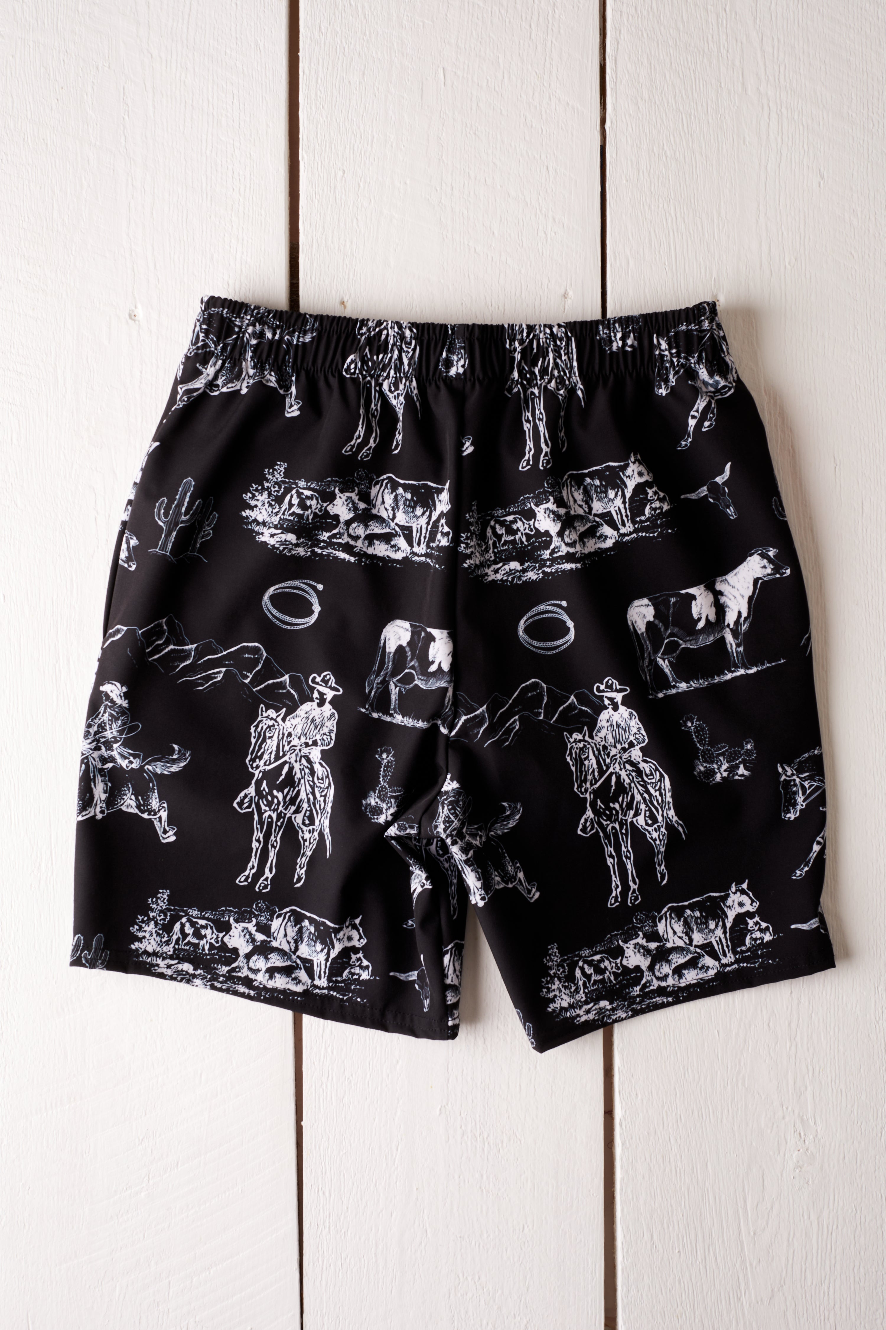 MENS RANCH SWIMMING TRUNKS