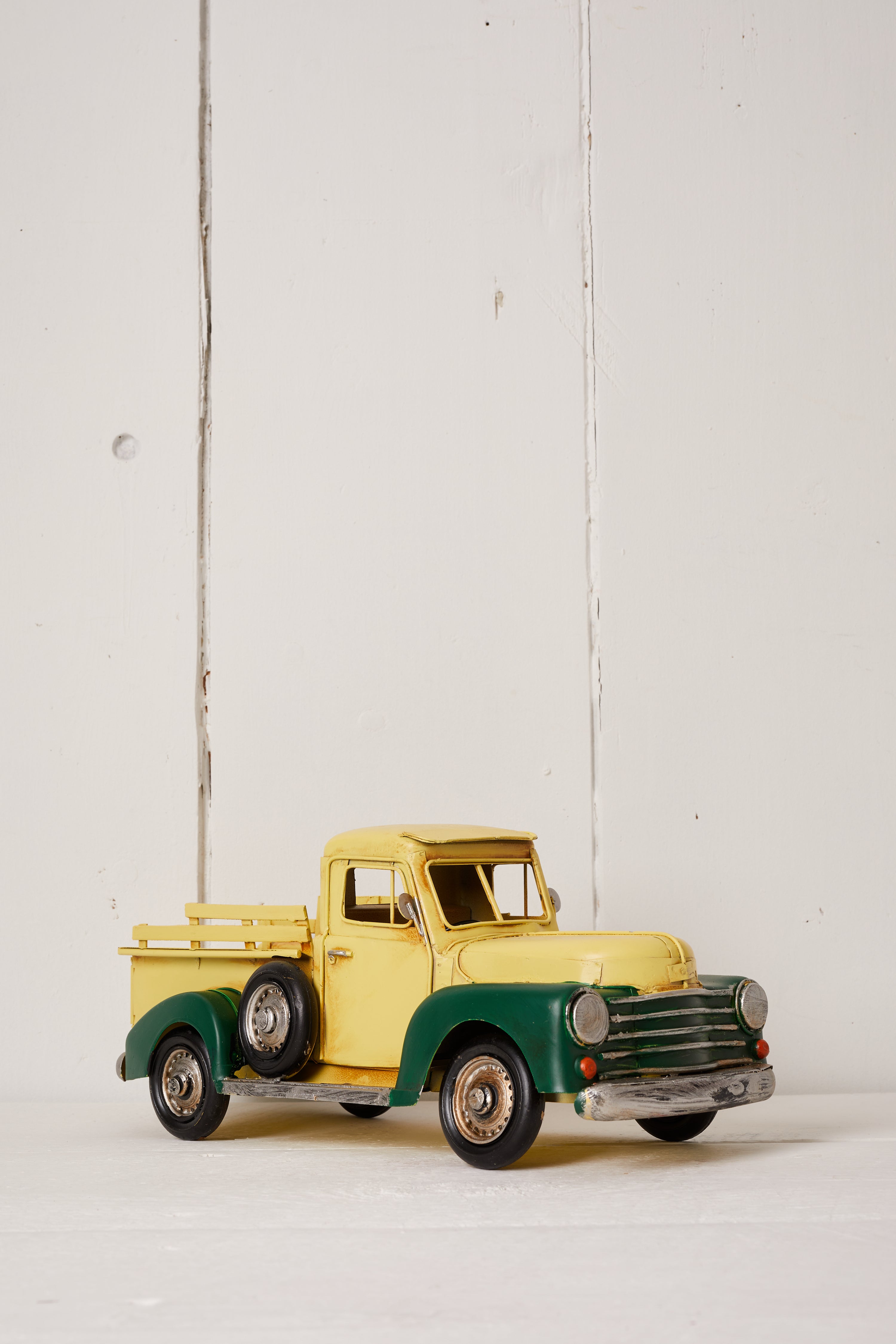 YELLOW AND GREEN TRUCK