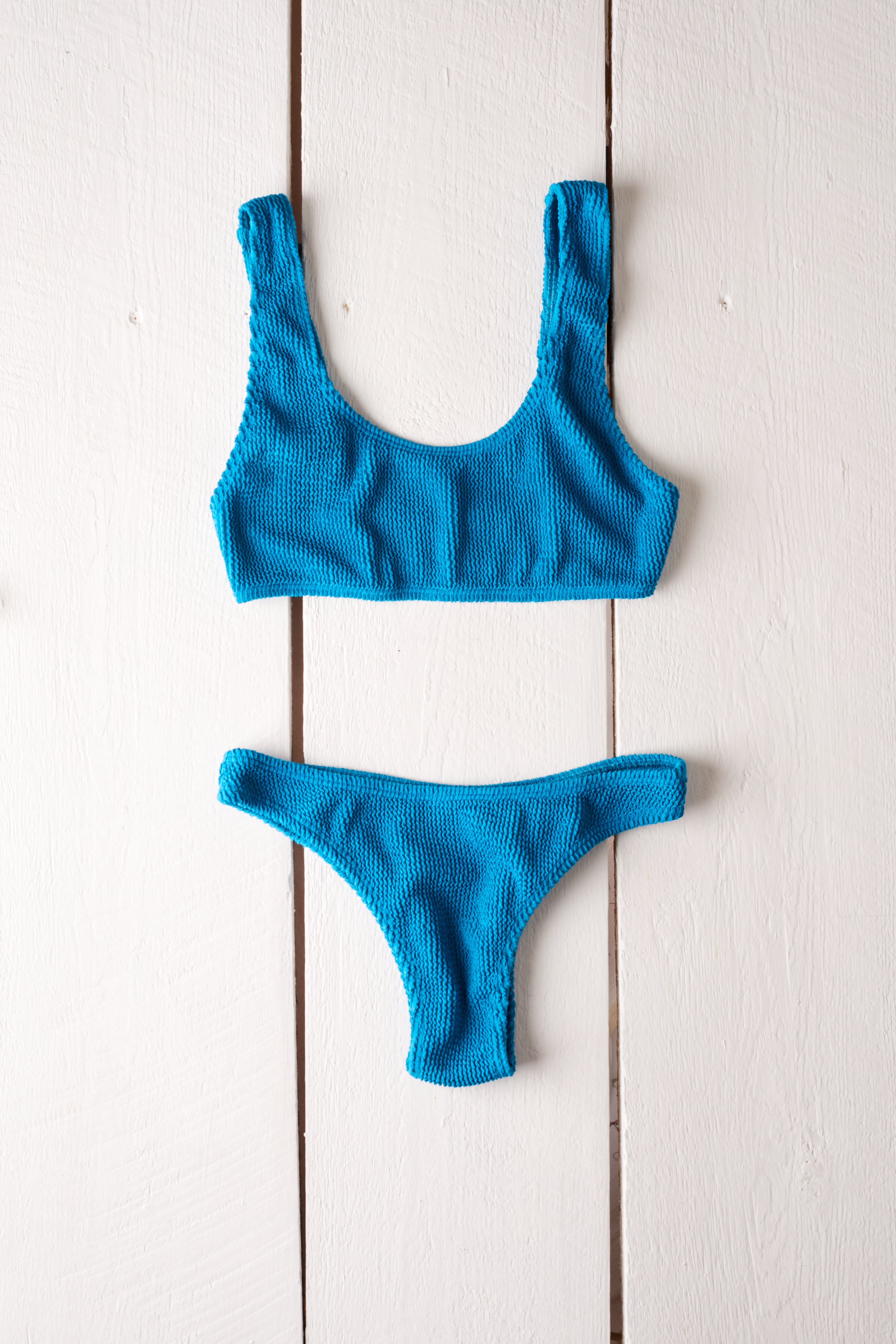 SAPPHIRE BLUE OJAI BIKINI - ONE SIZE