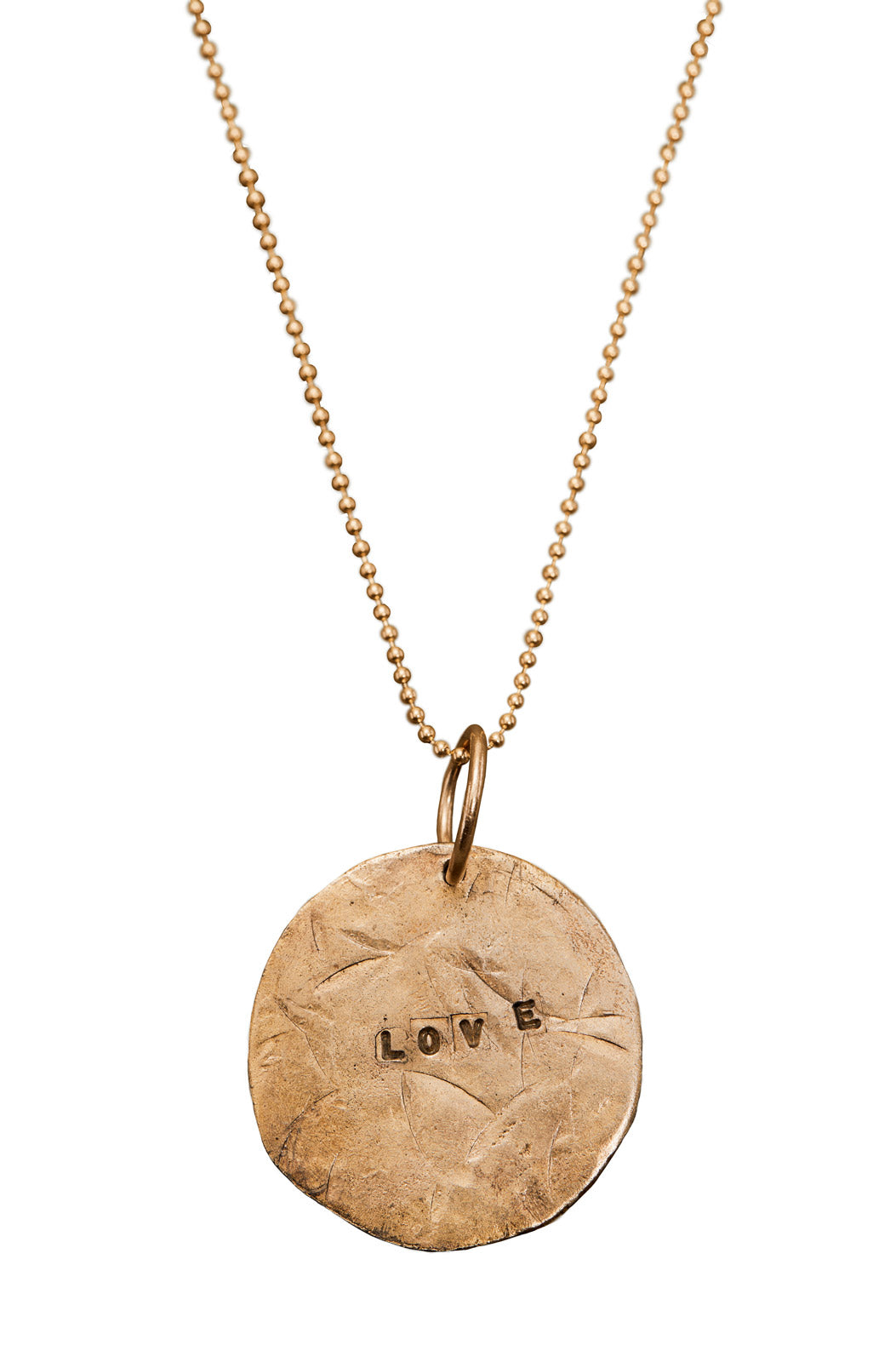 GOLD LOVE CHAIN NECKLACE