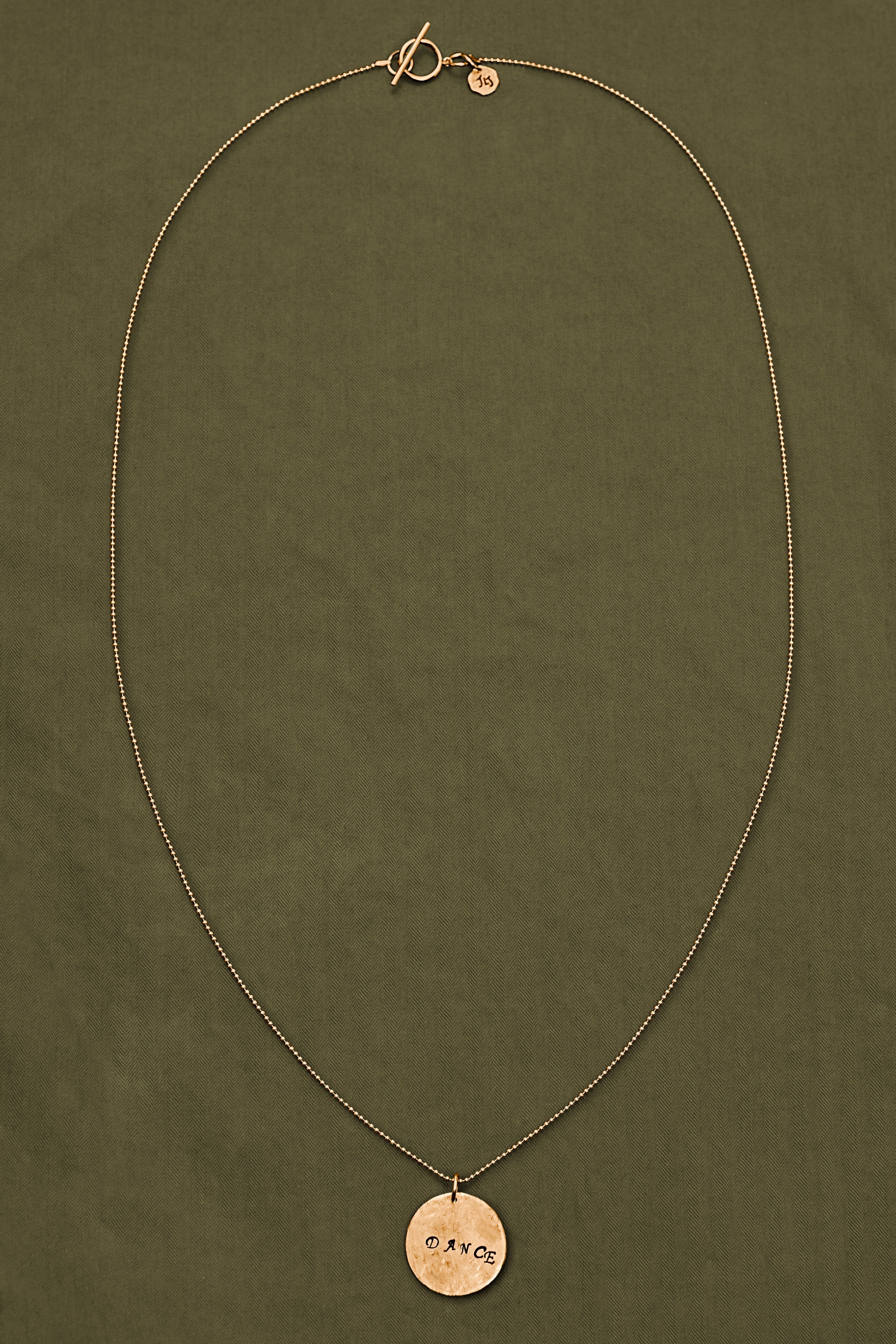 GOLD DANCE CHAIN NECKLACE