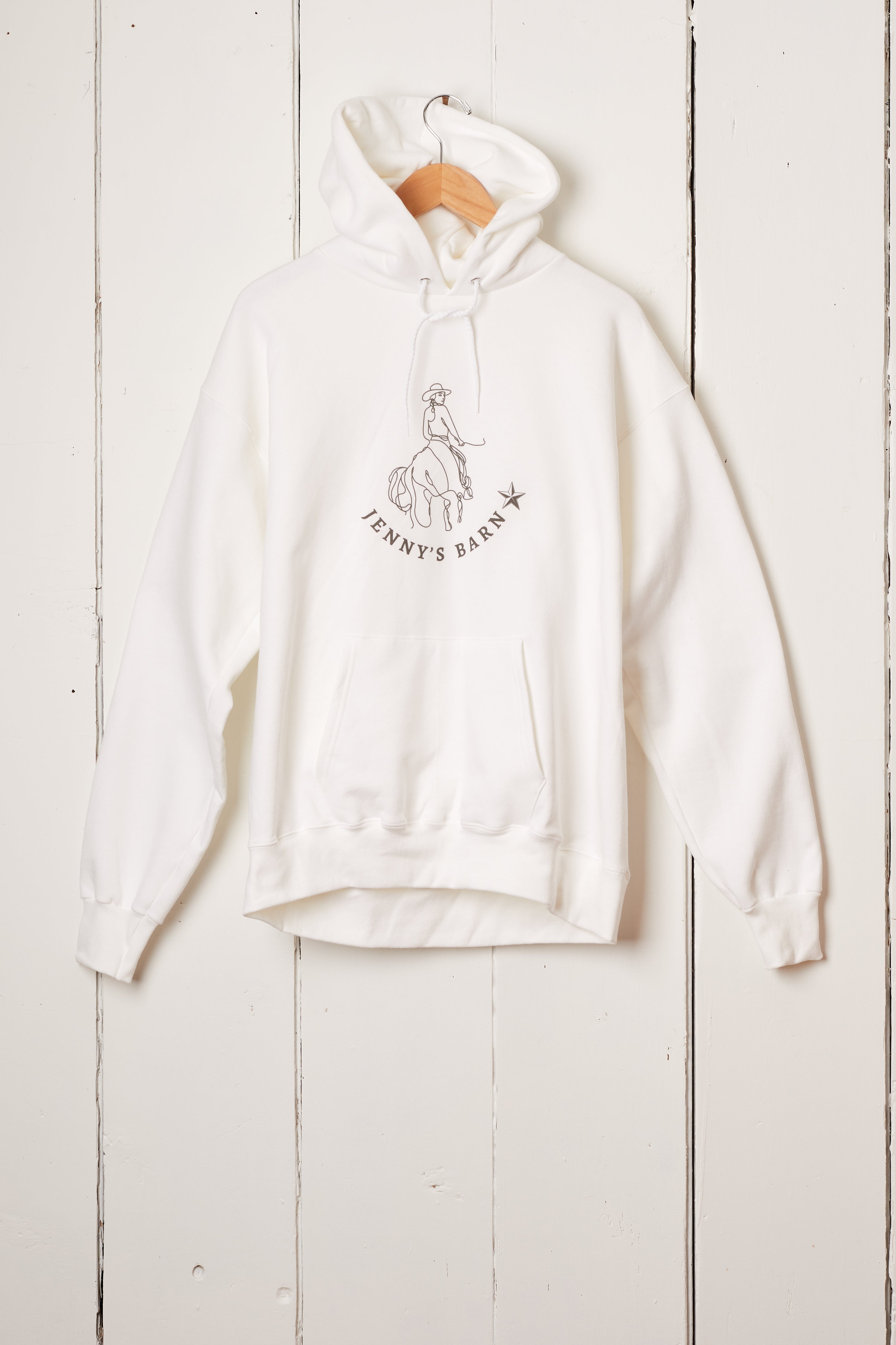 JENNY’S BARN HOODED SWEAT SHIRT