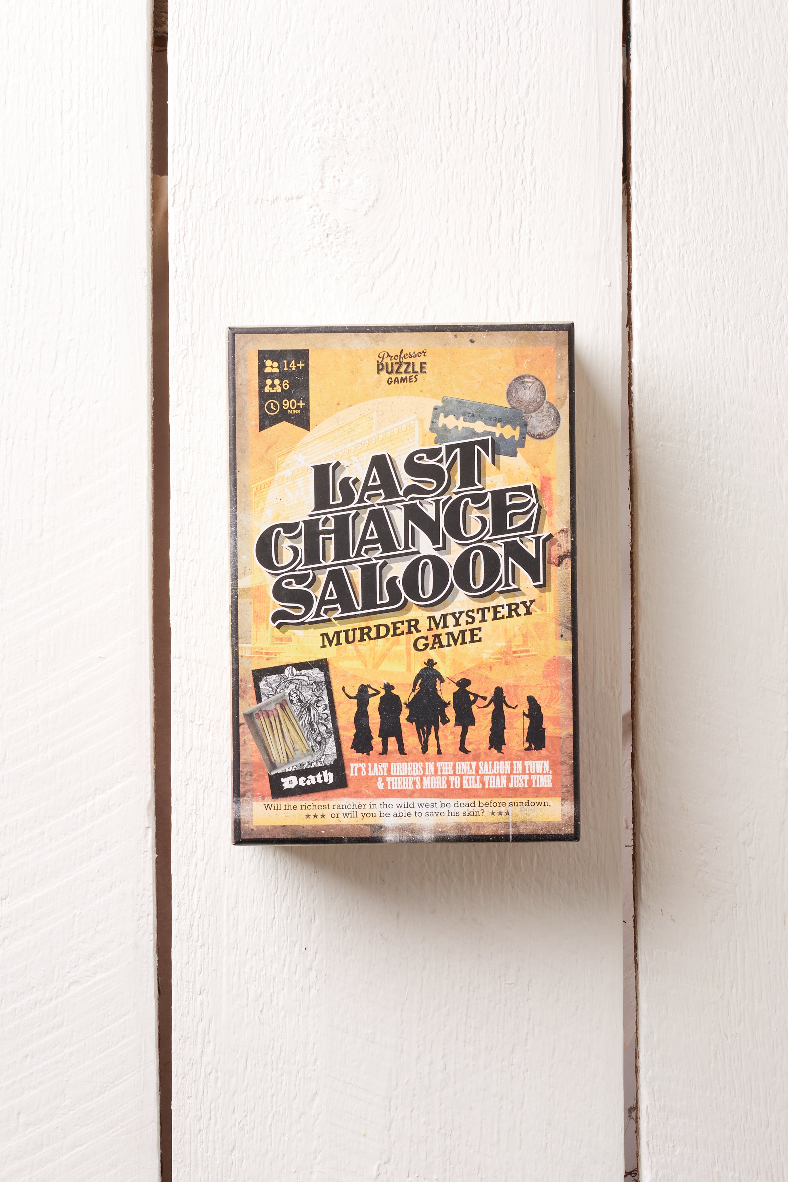 LAST CHANCE SALOON MURDER MYSTERY GAME