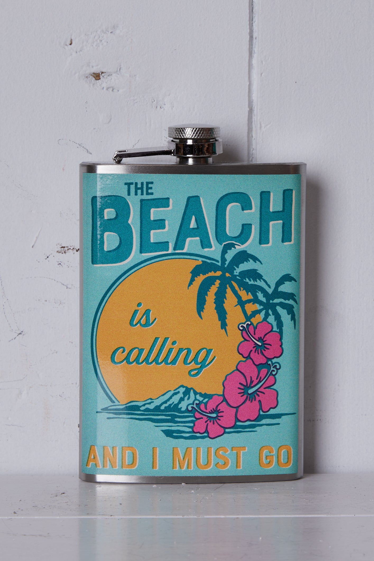 BEACH IS CALLING FLASK
