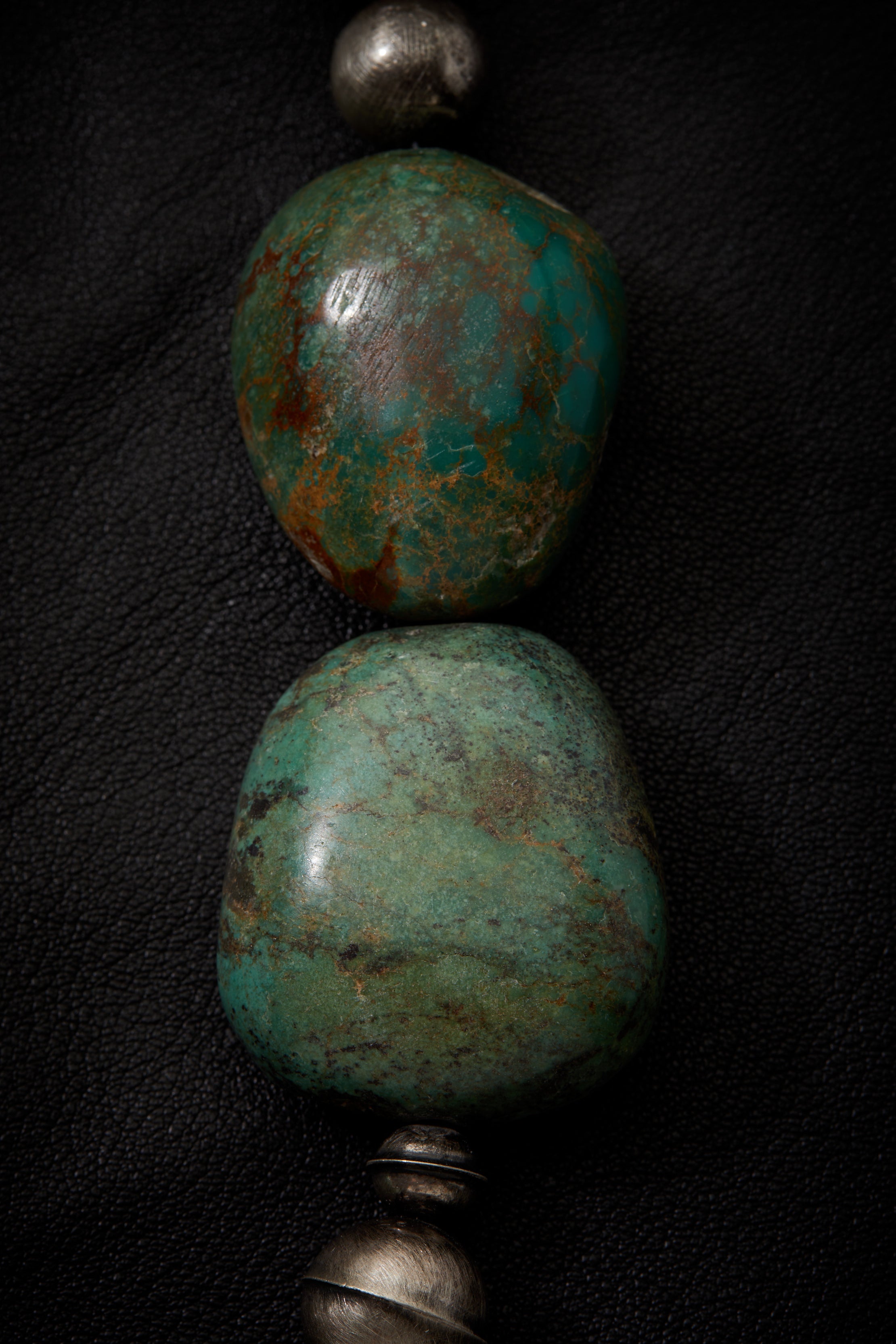 JUMBO GREEN TURQUOISE NECKLACE I