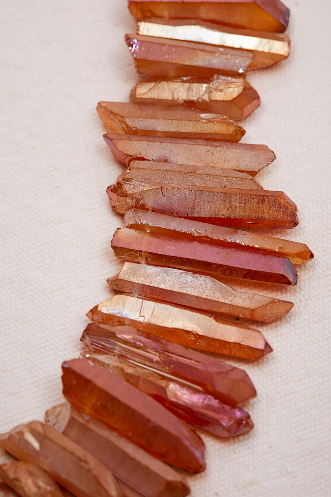 ULTRA LONG SUNSTONE MERMAID NECKLACE
