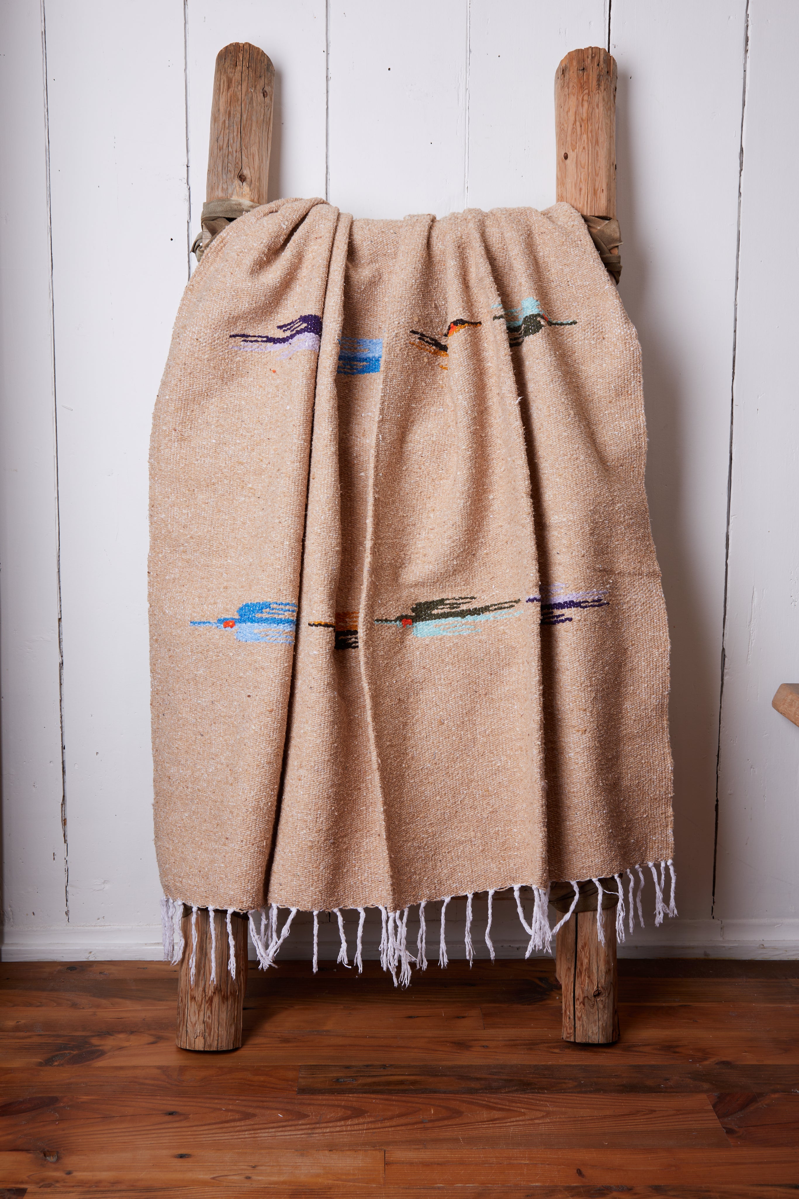 TAN PAJARO MEXICAN BLANKET