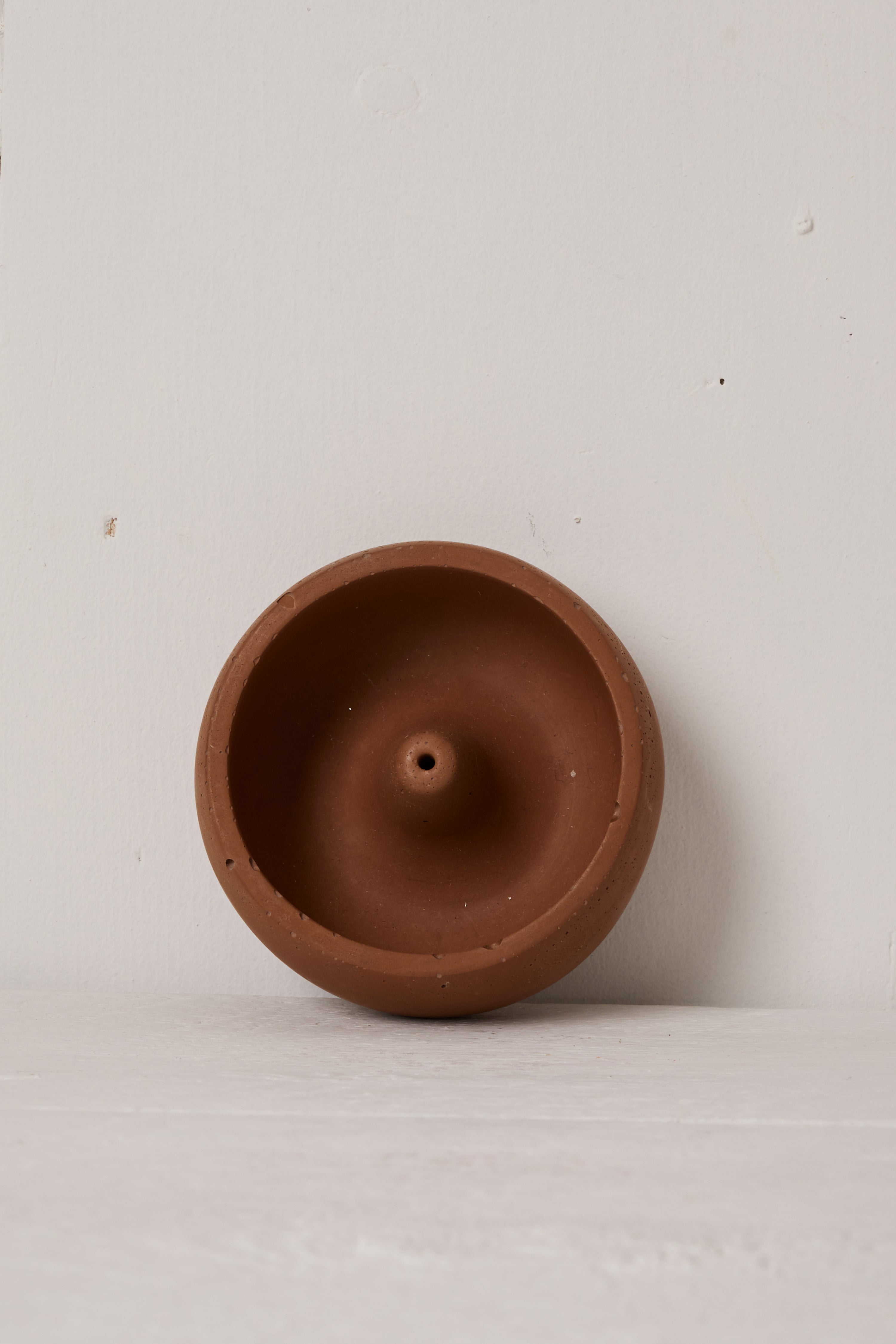 SIENNA POTTERY INCENSE BURNER