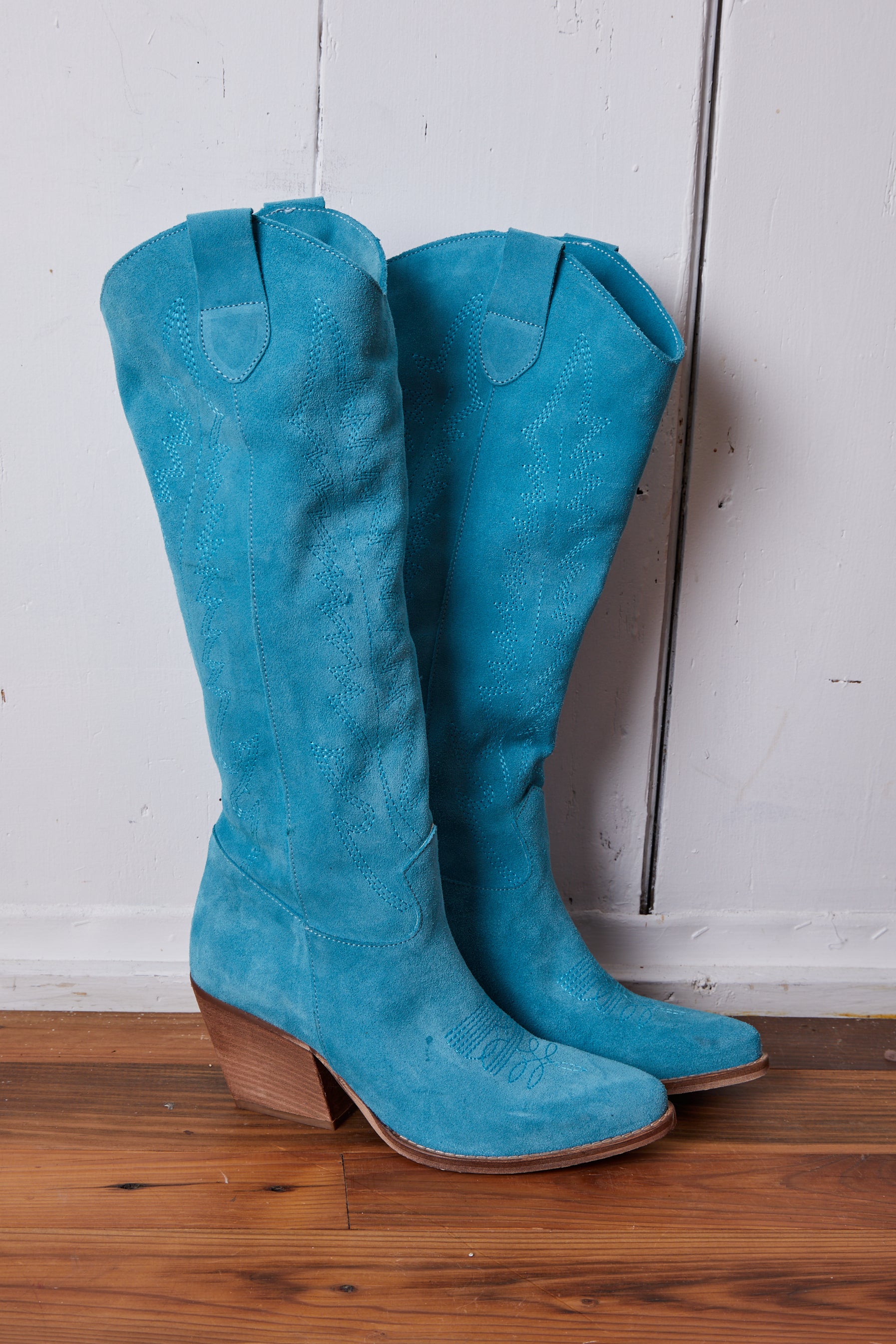 TURQUOISE TEXAN COWGIRL BOOTS