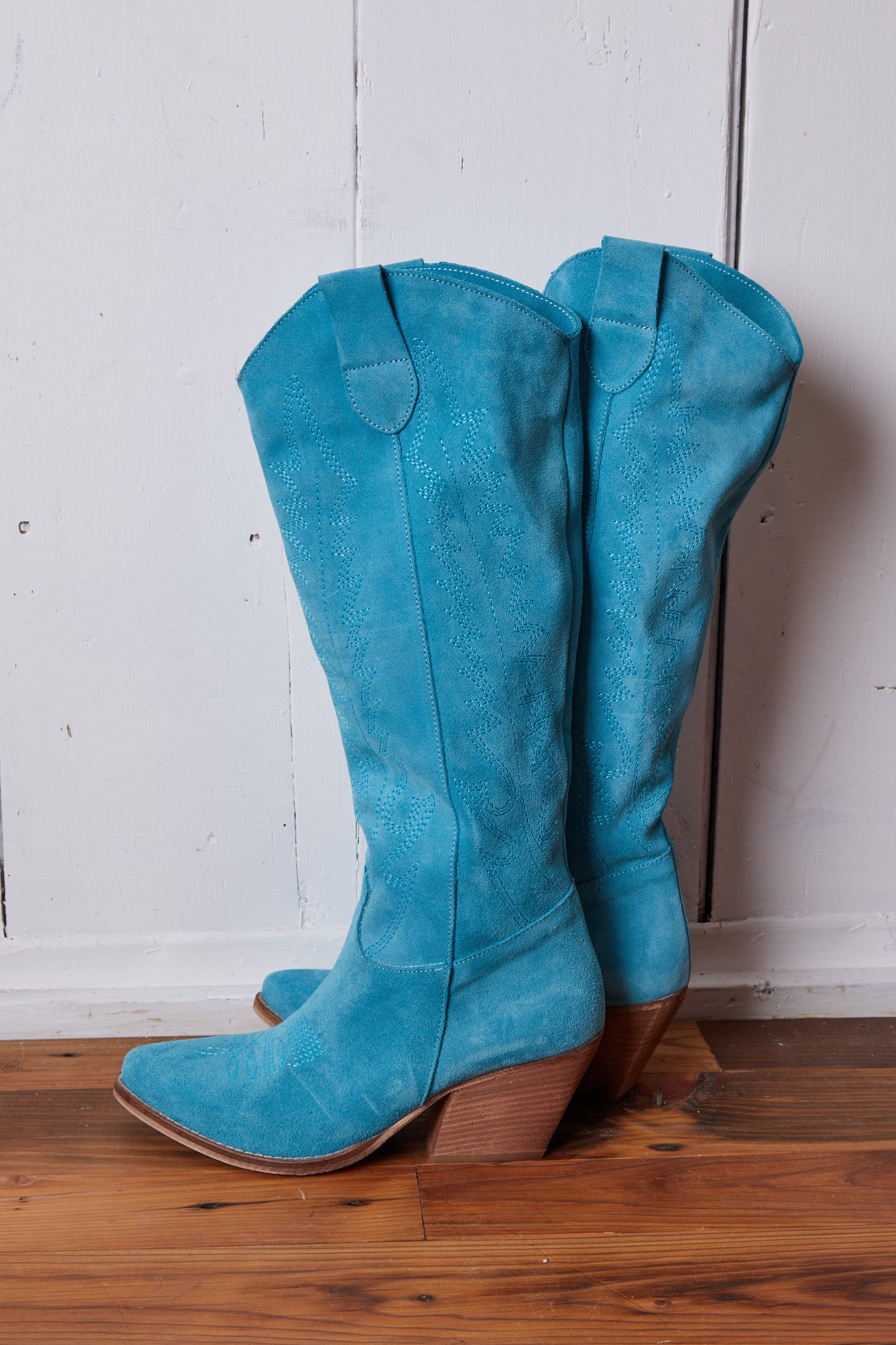 TURQUOISE TEXAN COWGIRL BOOTS