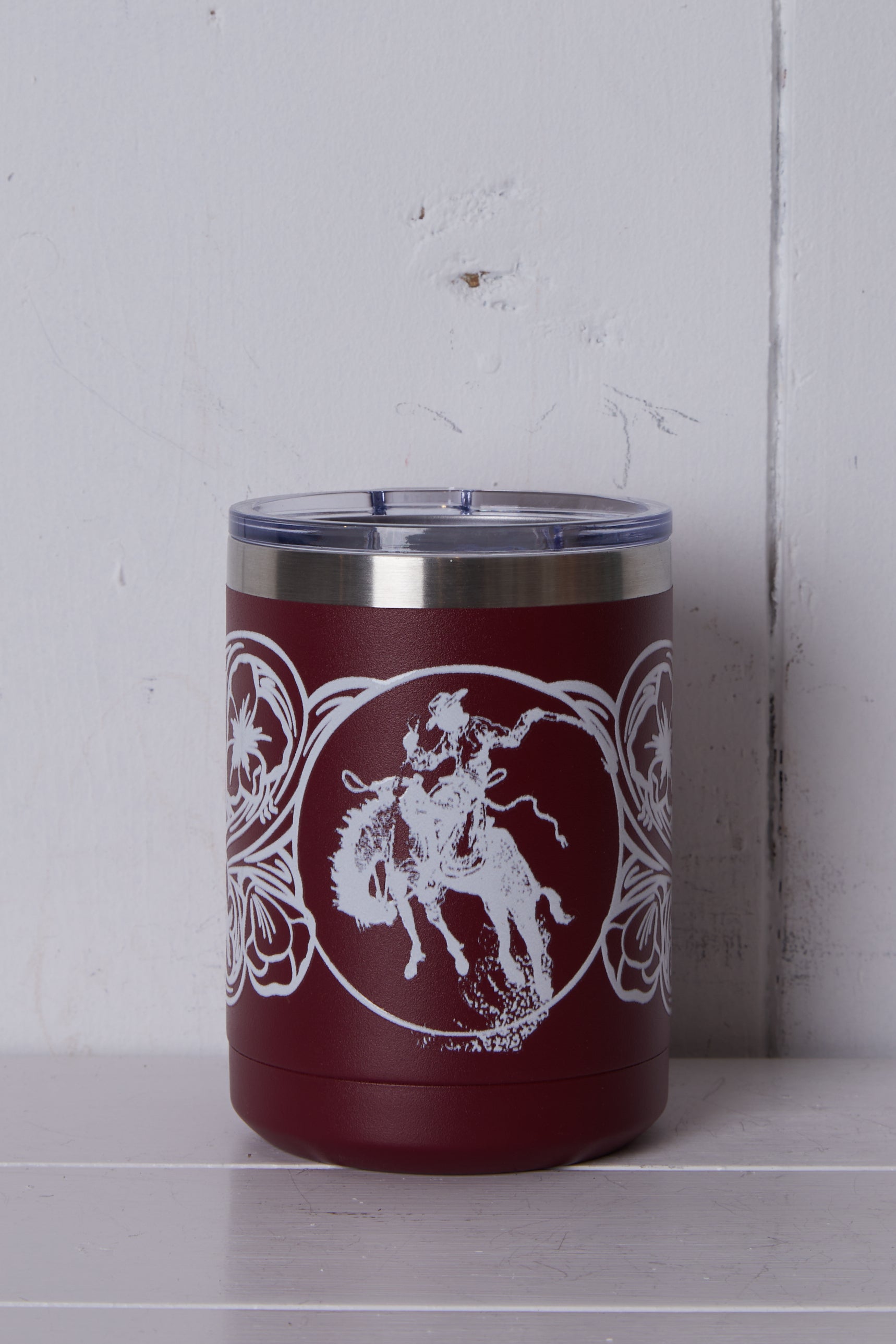 WESTERN RED RODEO SHORT TUMBLER
