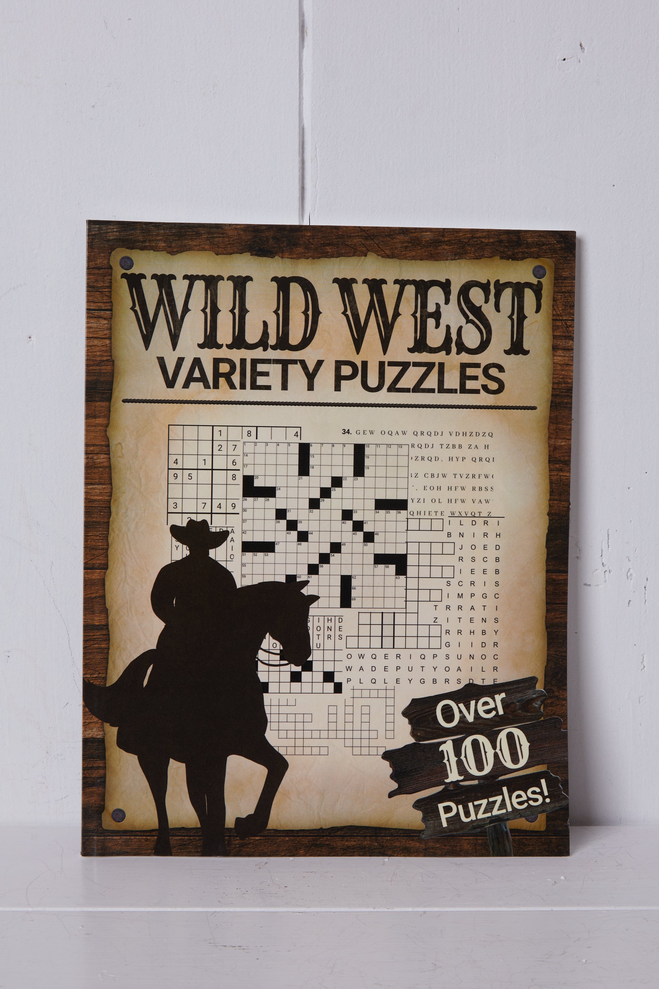WILD WEST PUZZLE BOOK