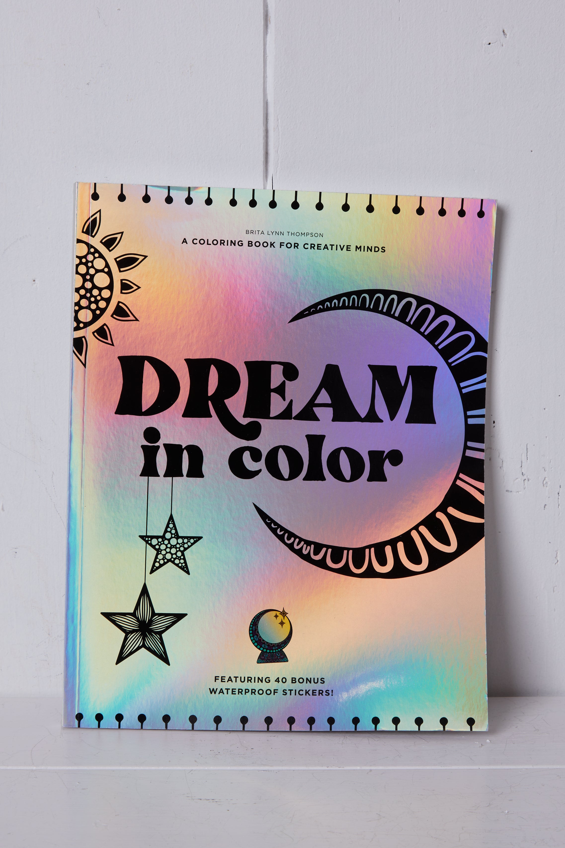 DREAM IN COLOR COLORING BOOK
