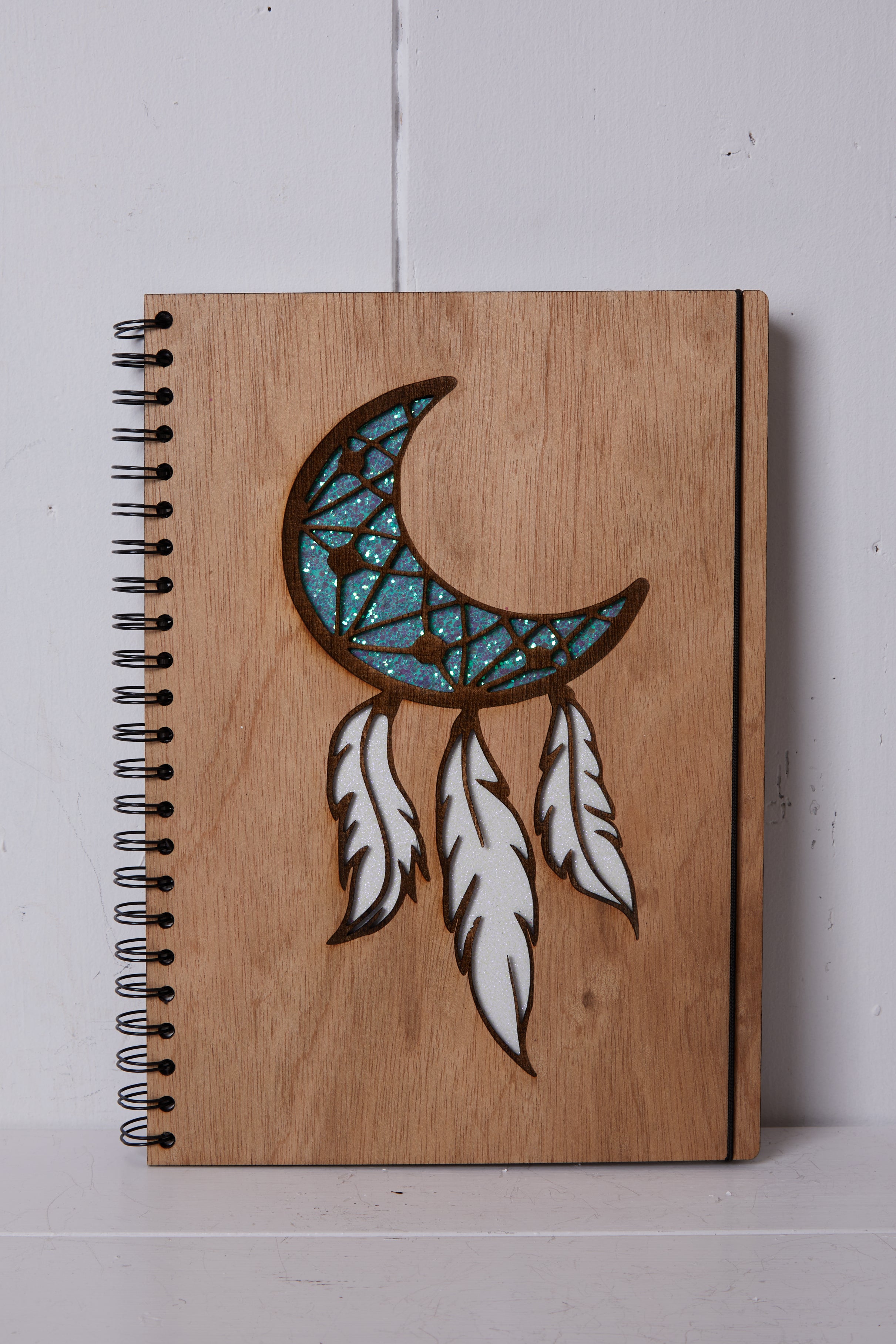 DREAM CATCHER WOODEN JOURNAL
