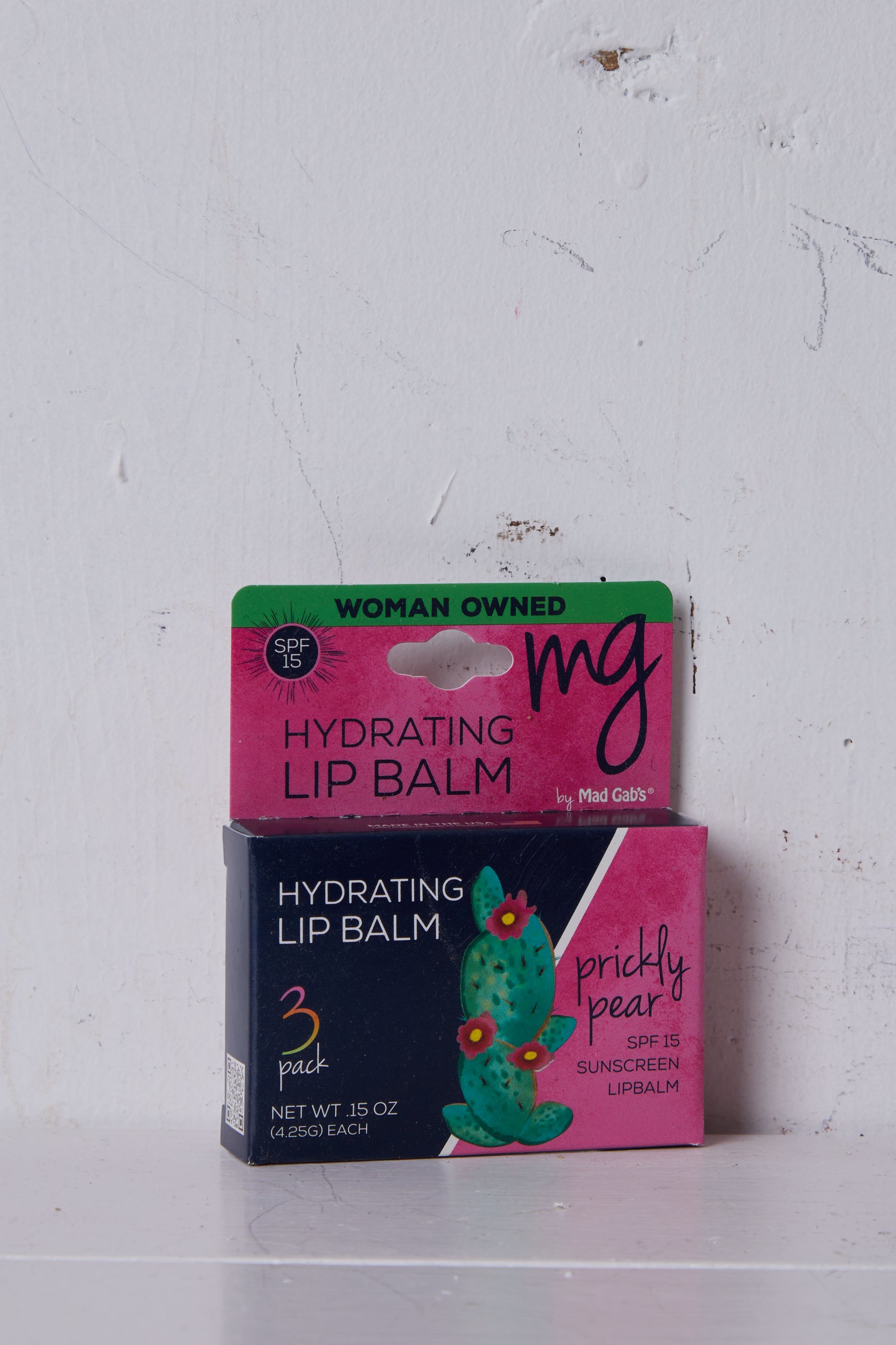 3 PACK HYDRATING PRICKLY PEAR LIP BALM
