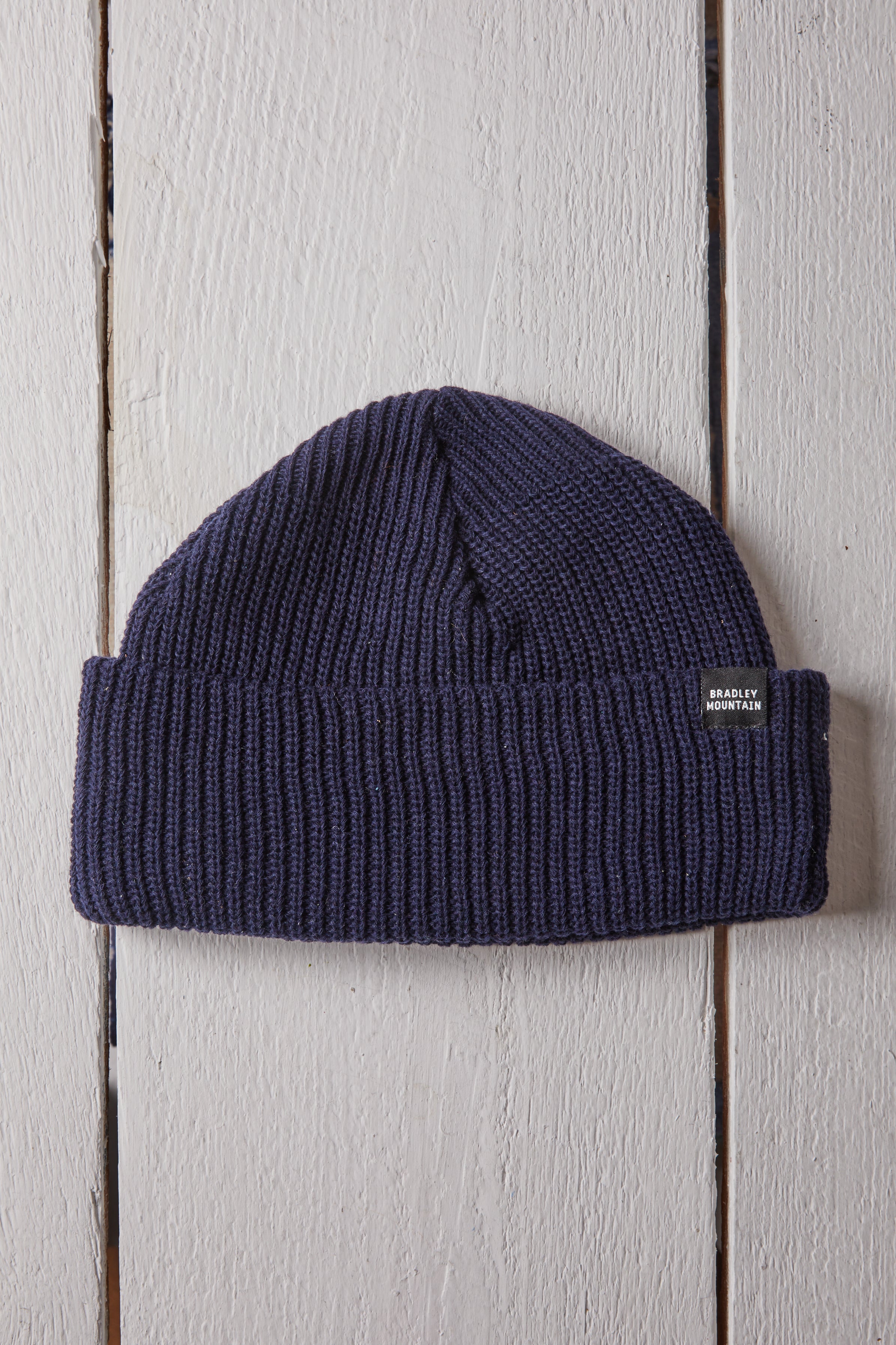 NAVY WOOL WATCH CAP