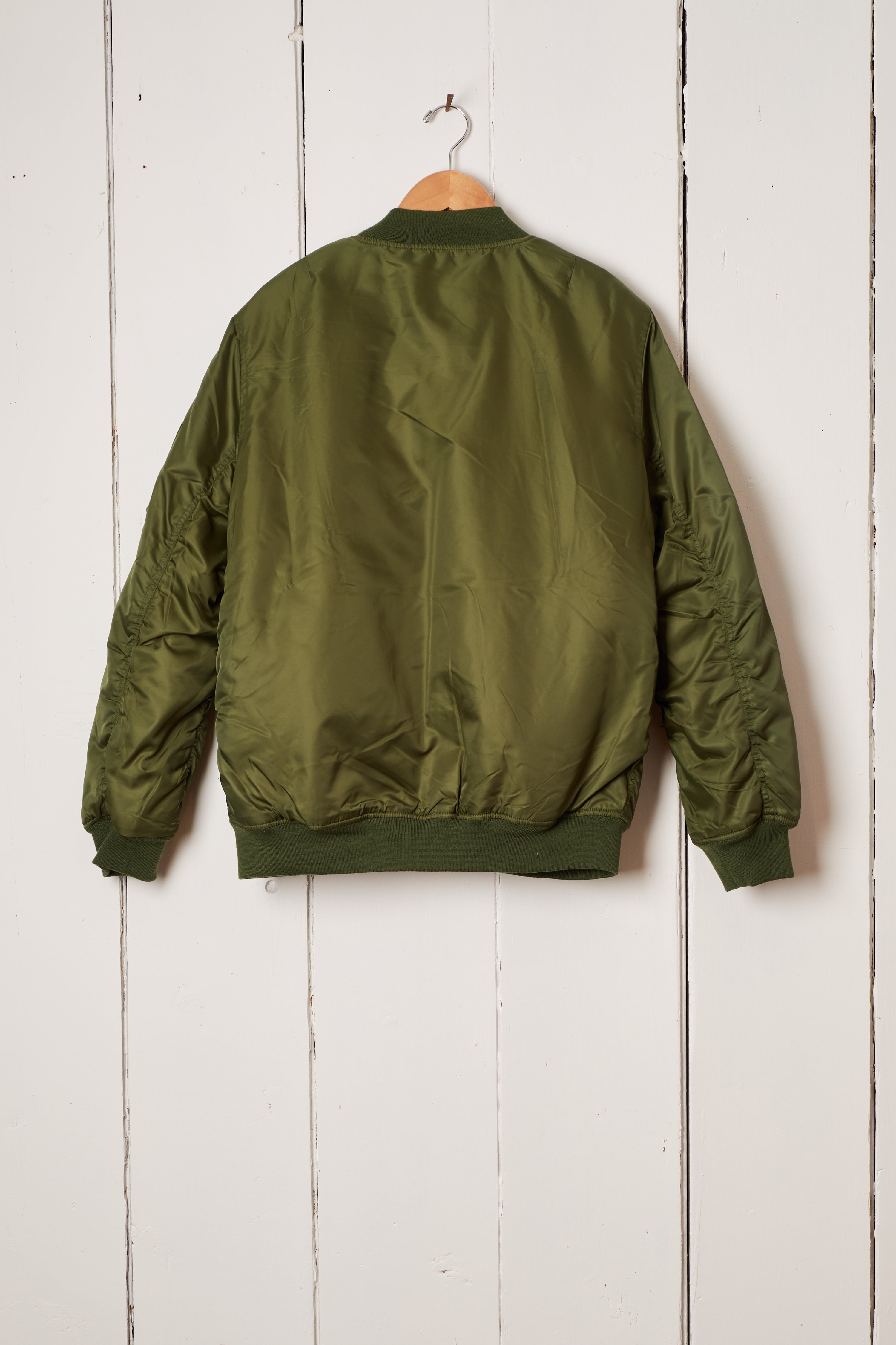 OLIVE GREEN FLIGHT JACKET - UNISEX