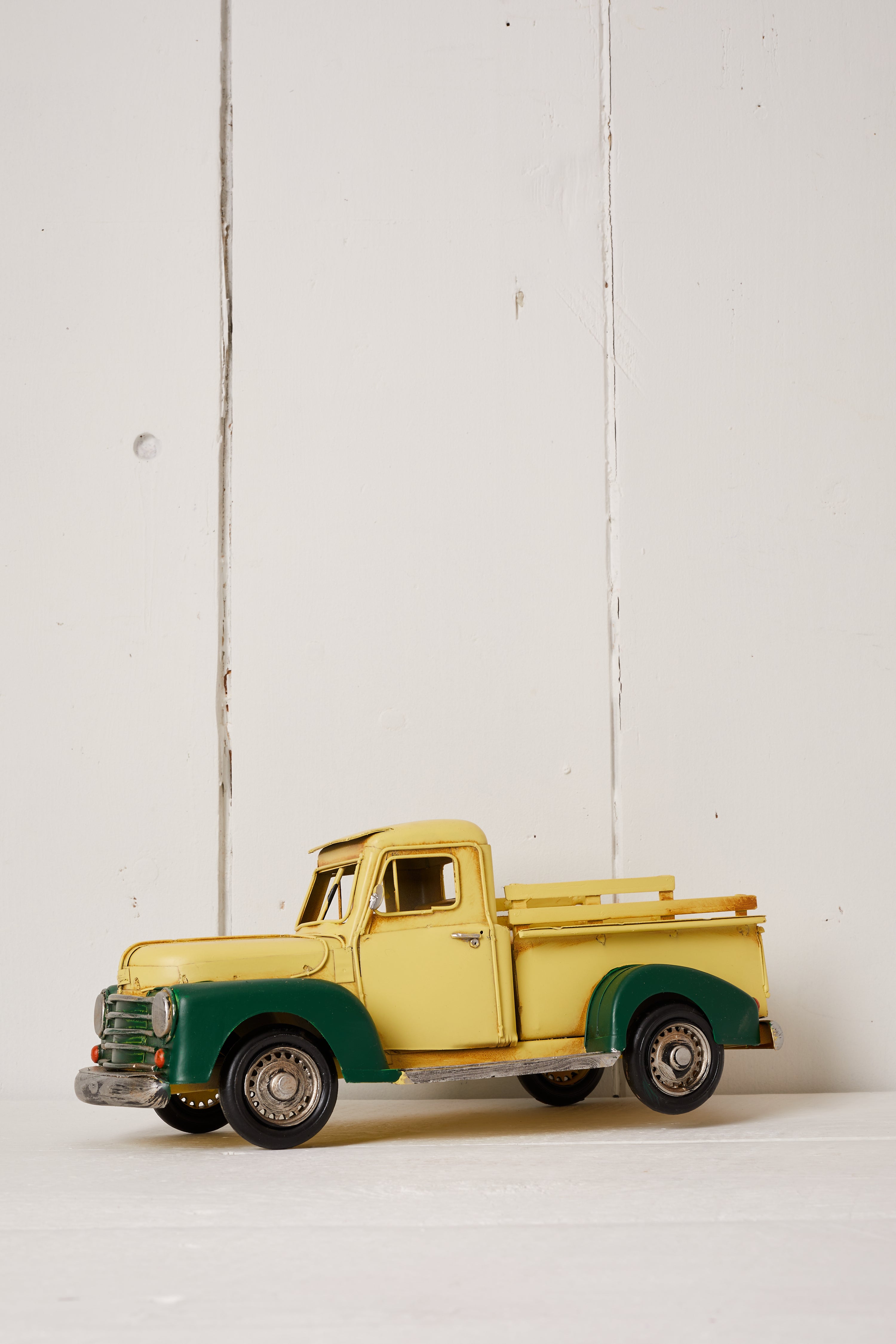 YELLOW AND GREEN TRUCK