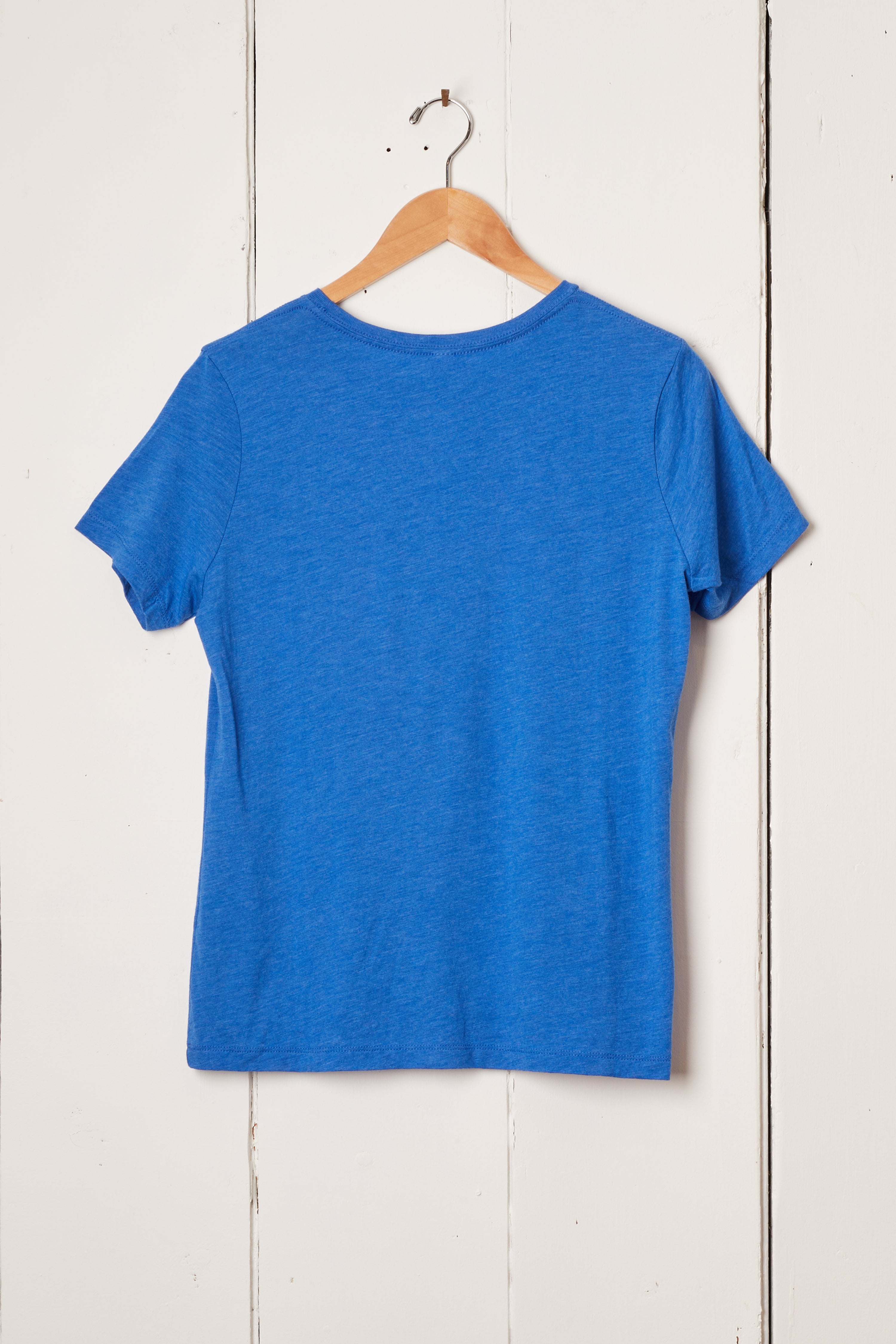 JENNY’S BARN WOMENS FITTED BLUE TEE