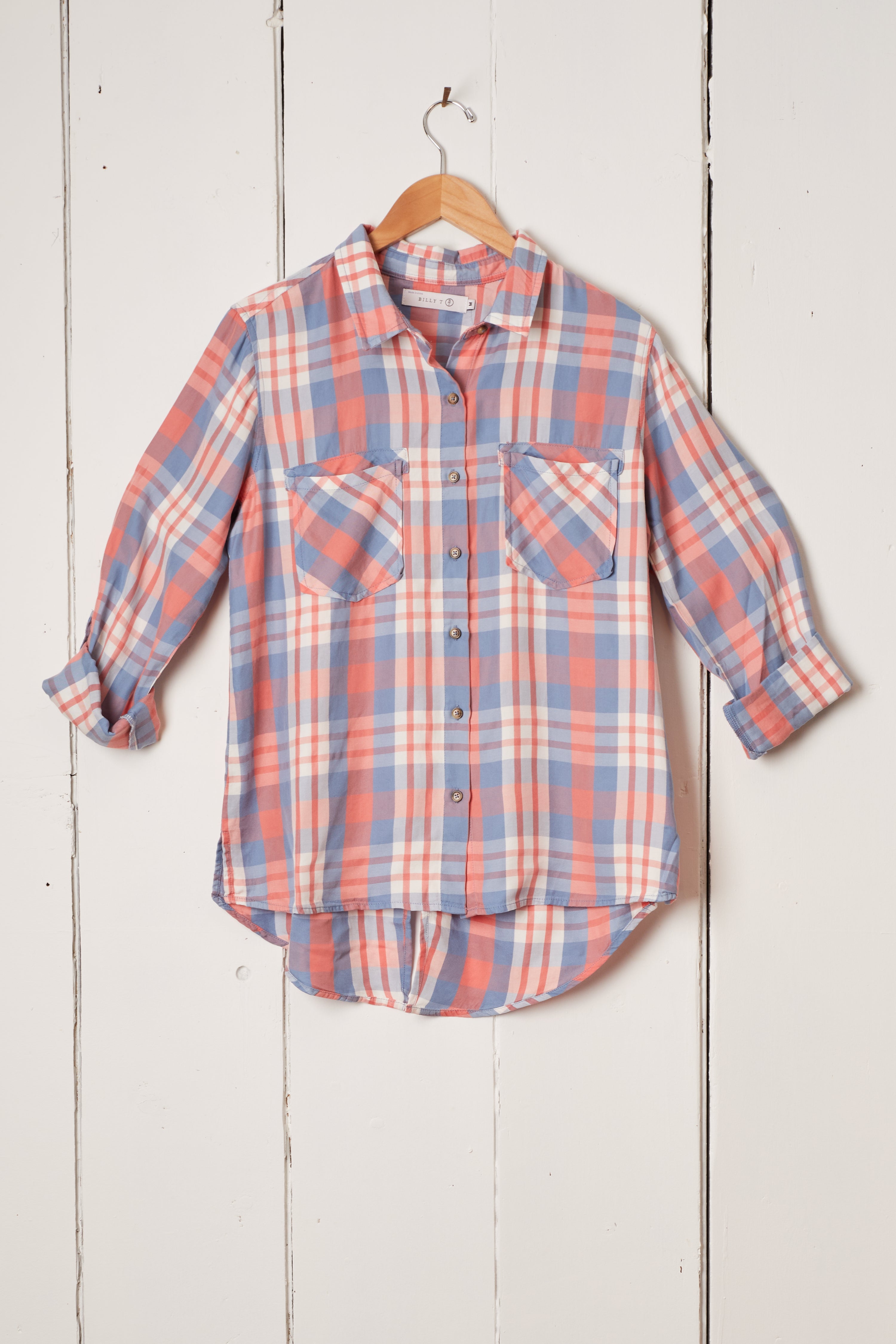 FLAMINGO PLAID SHIRT