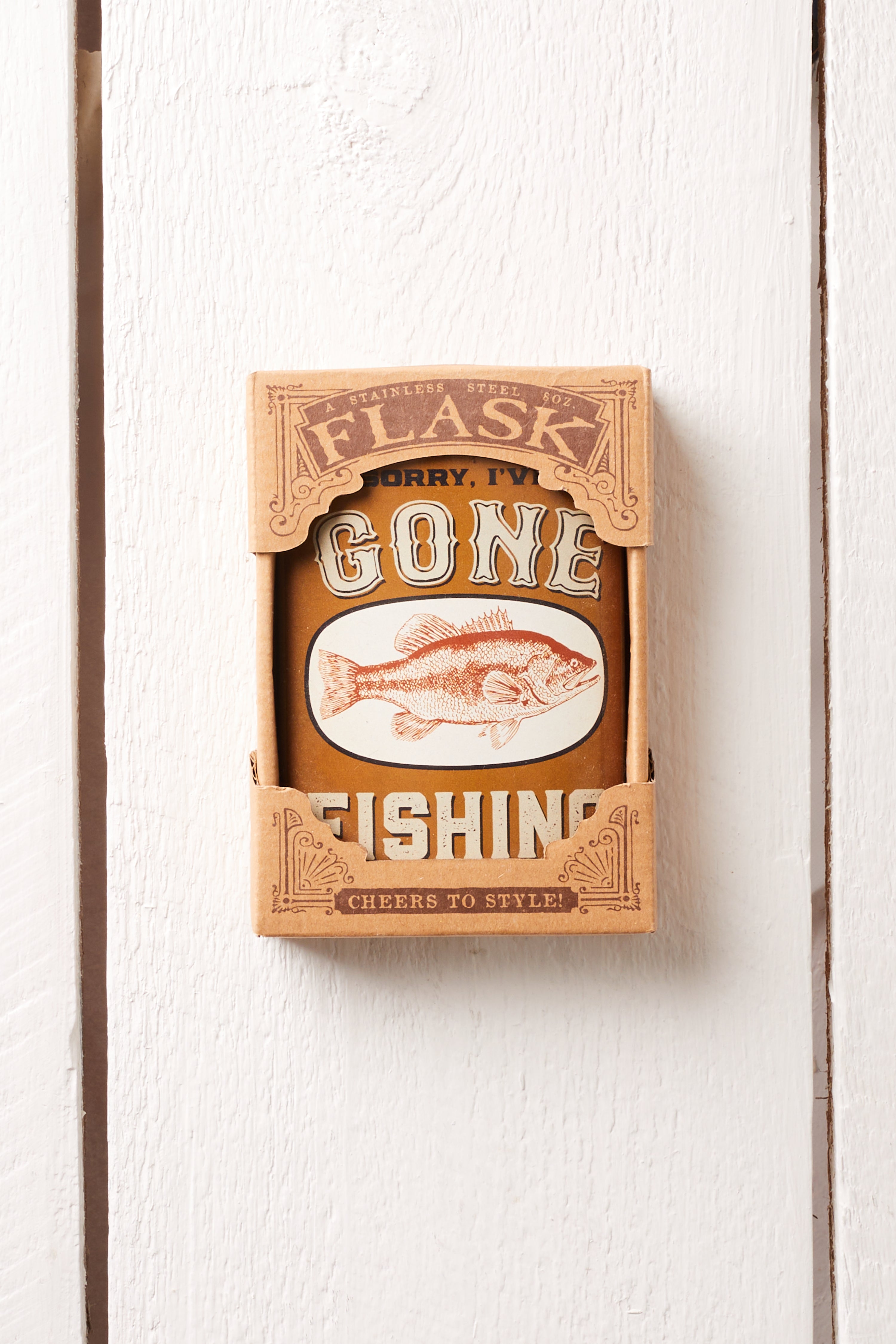 GONE FISHING FLASK