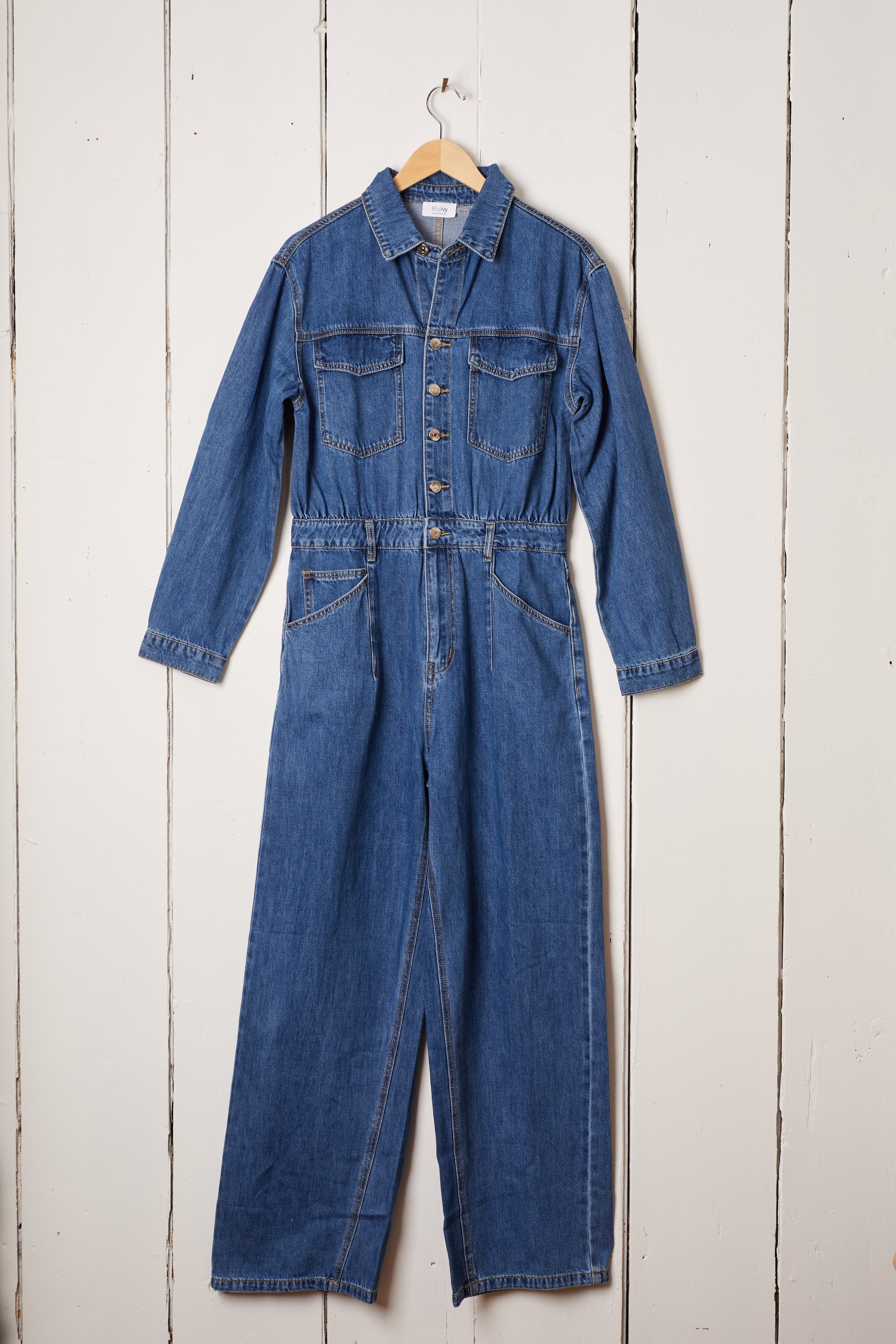 DENIM JUMPSUIT