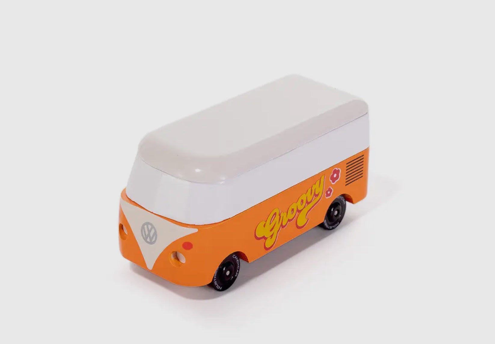 ORANGE GROOVY VW BUS