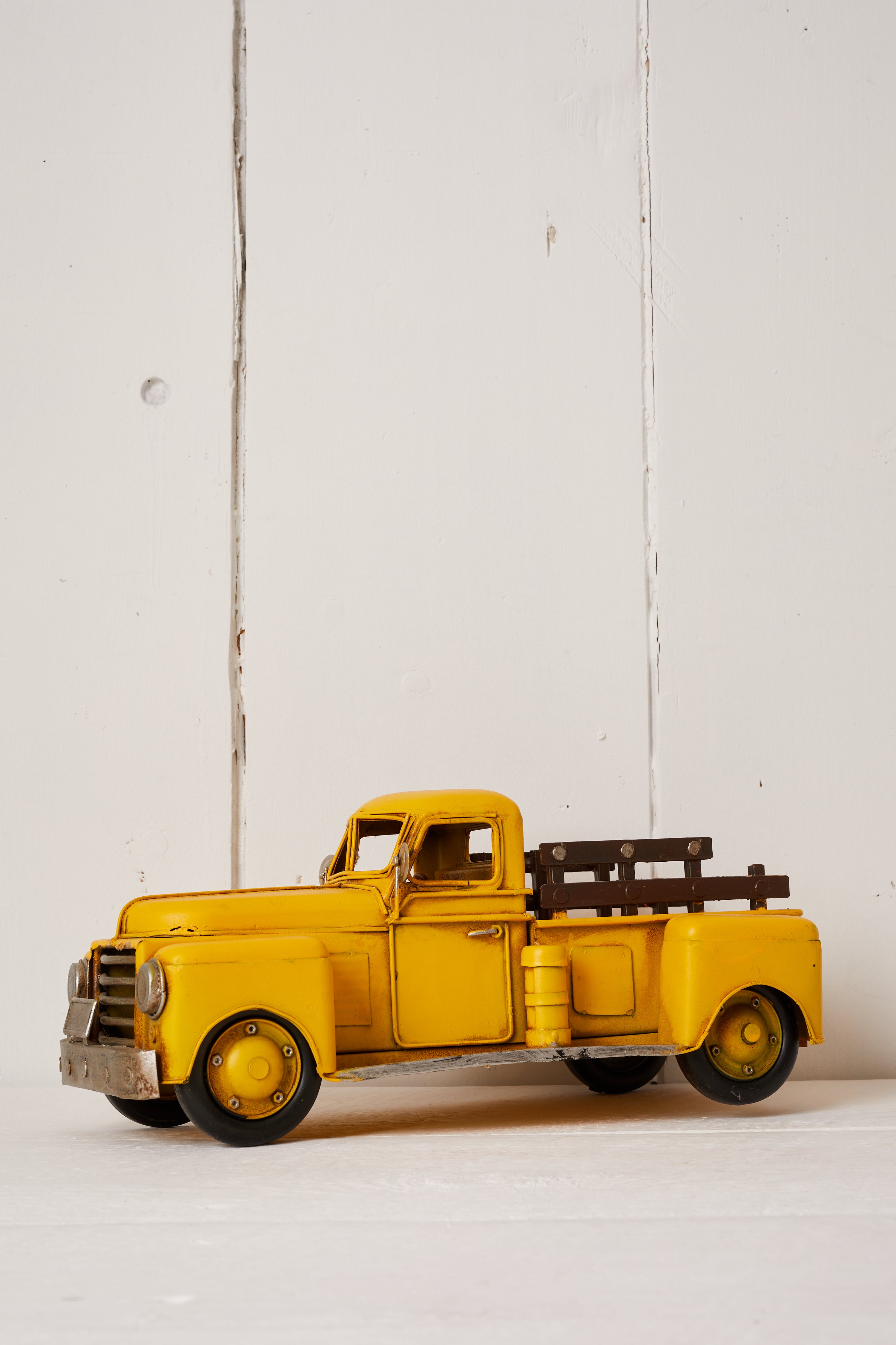 BRIGHT YELLOW TRUCK