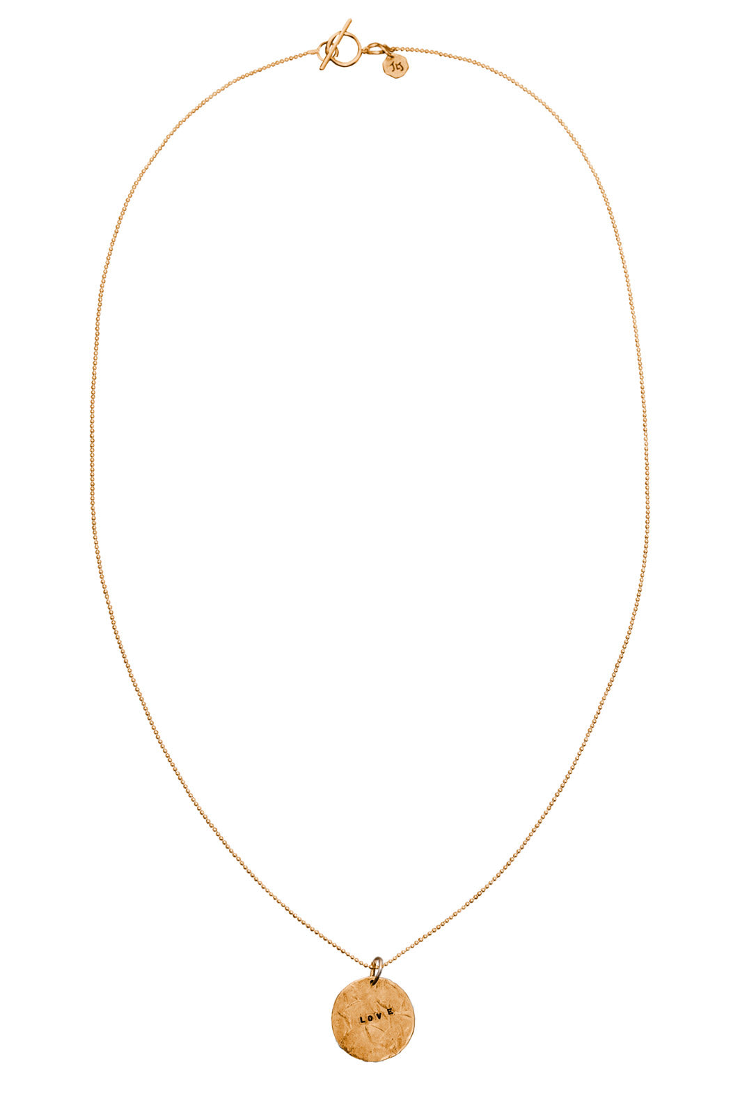 GOLD LOVE CHAIN NECKLACE