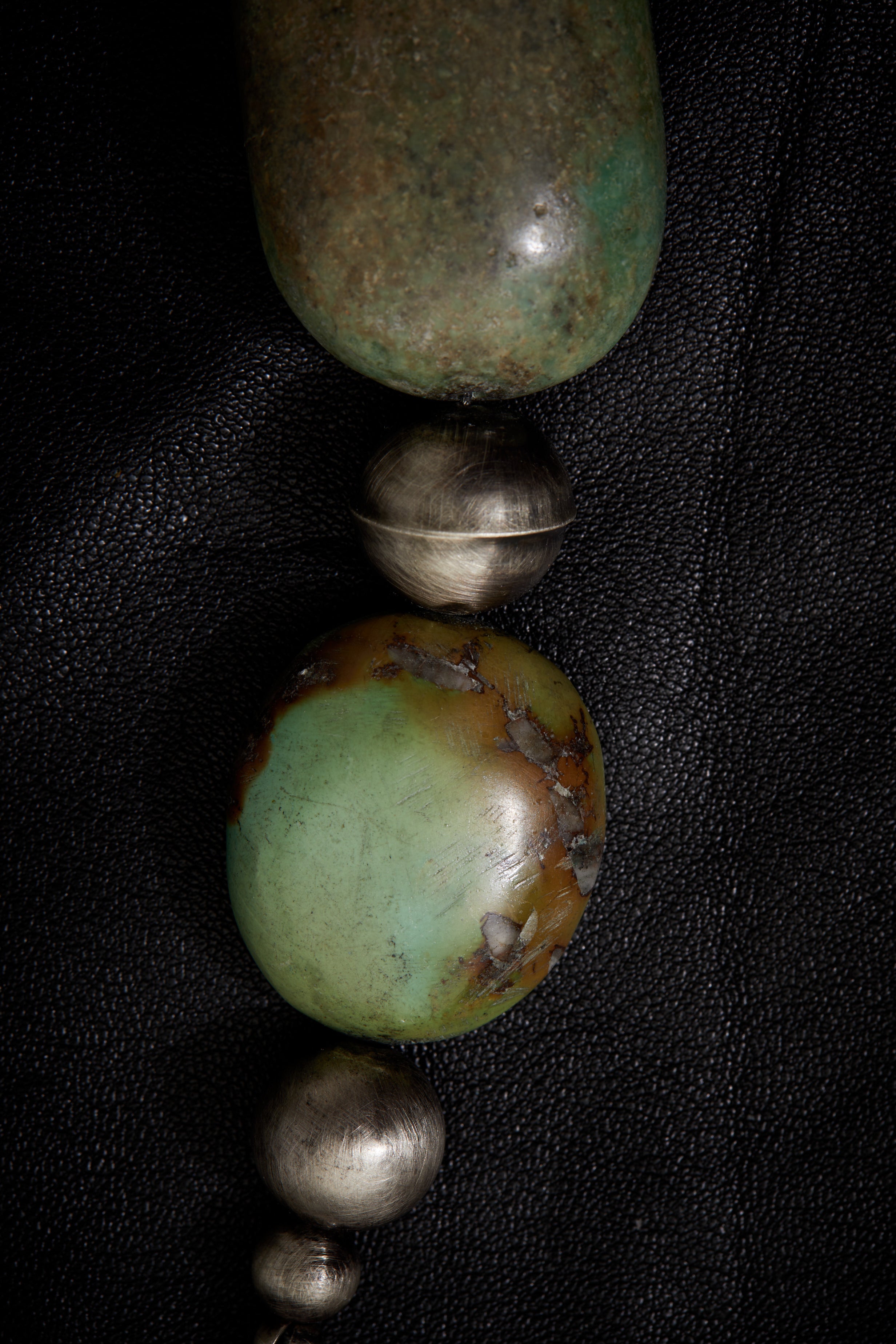 JUMBO GREEN TURQUOISE NECKLACE I
