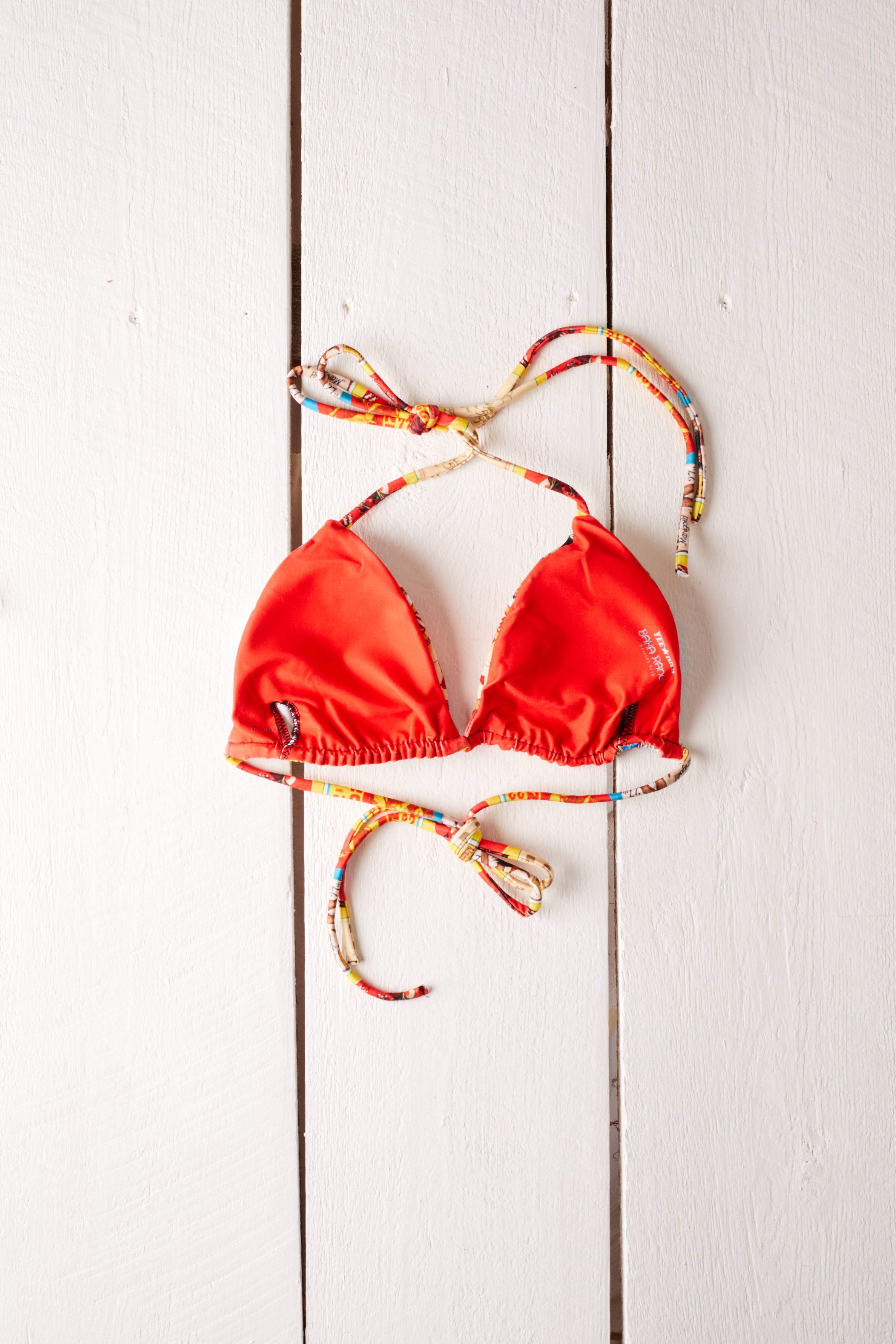 VINTAGE RODEO STYLE STRING BIKINI TOP