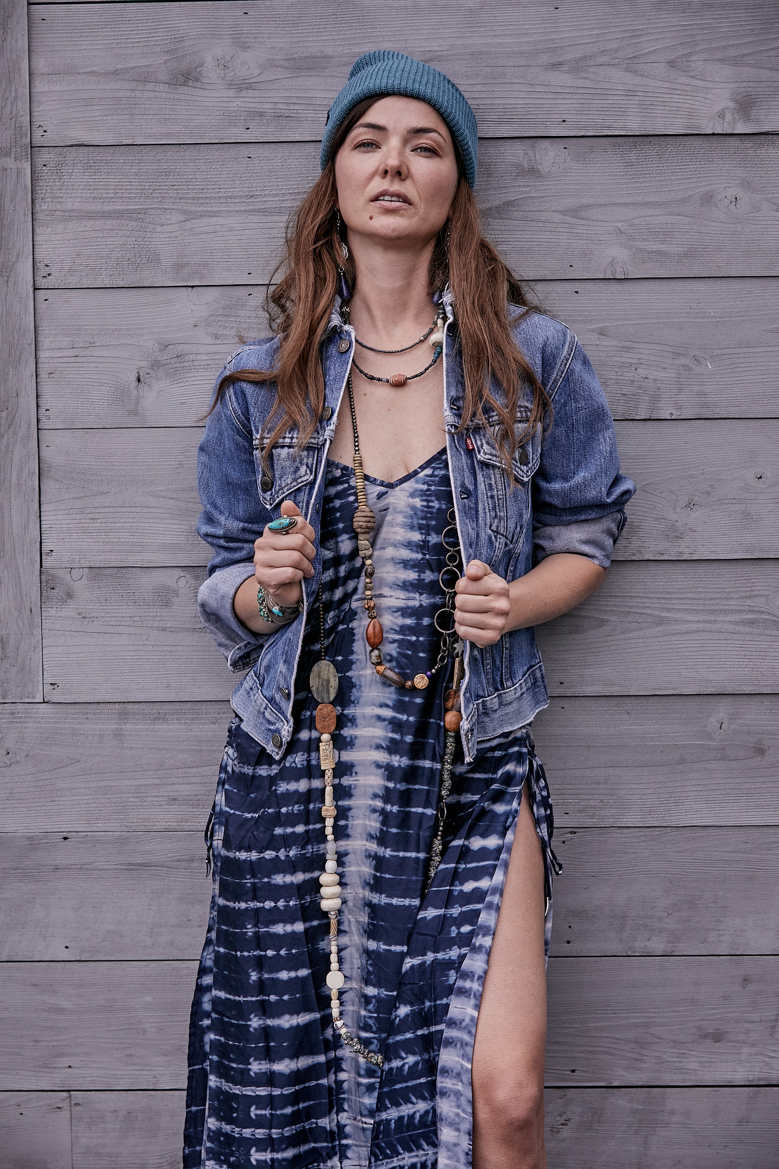 INDIGO DRESS - ONE SIZE