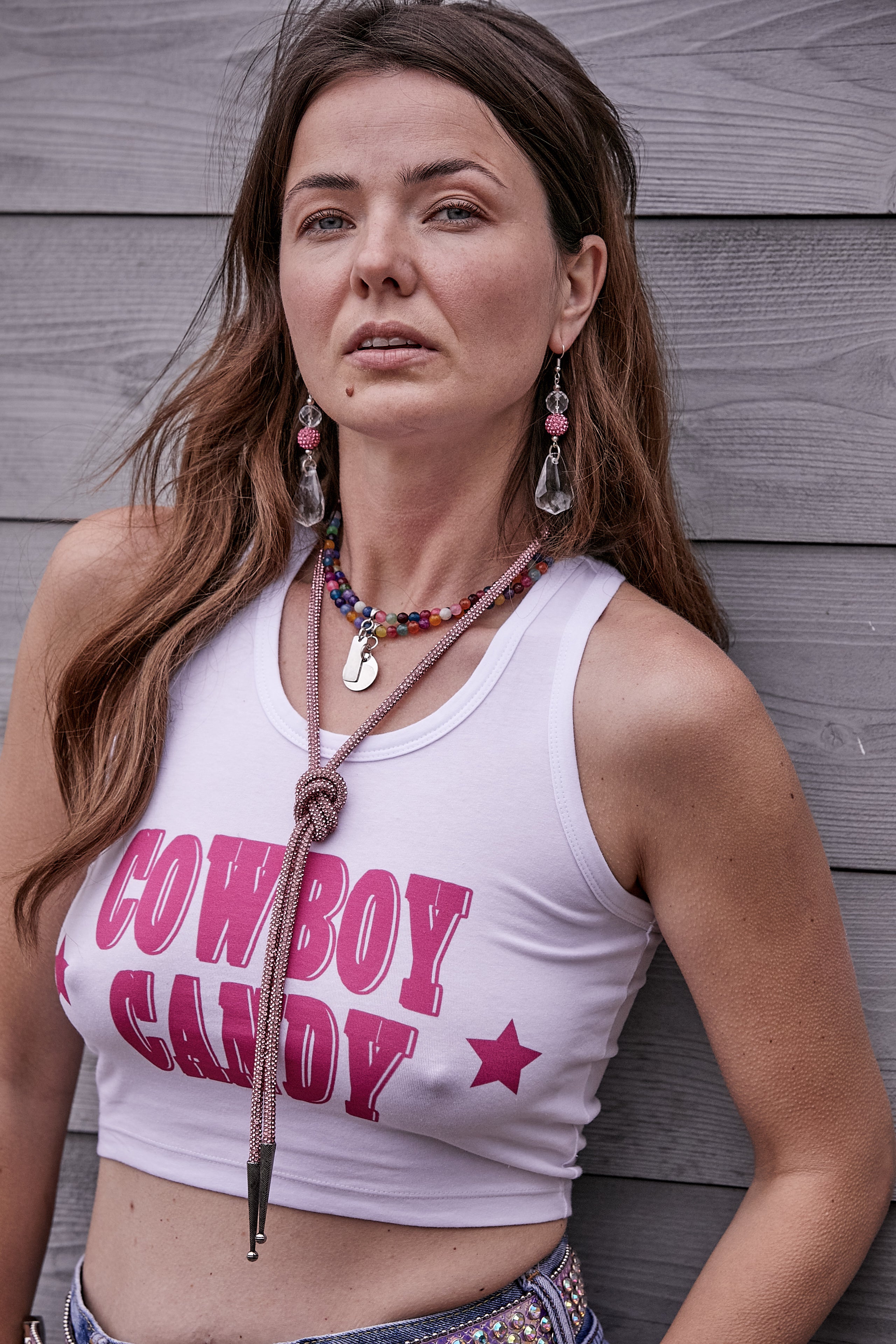 COWBOY CANDY CROP TANK