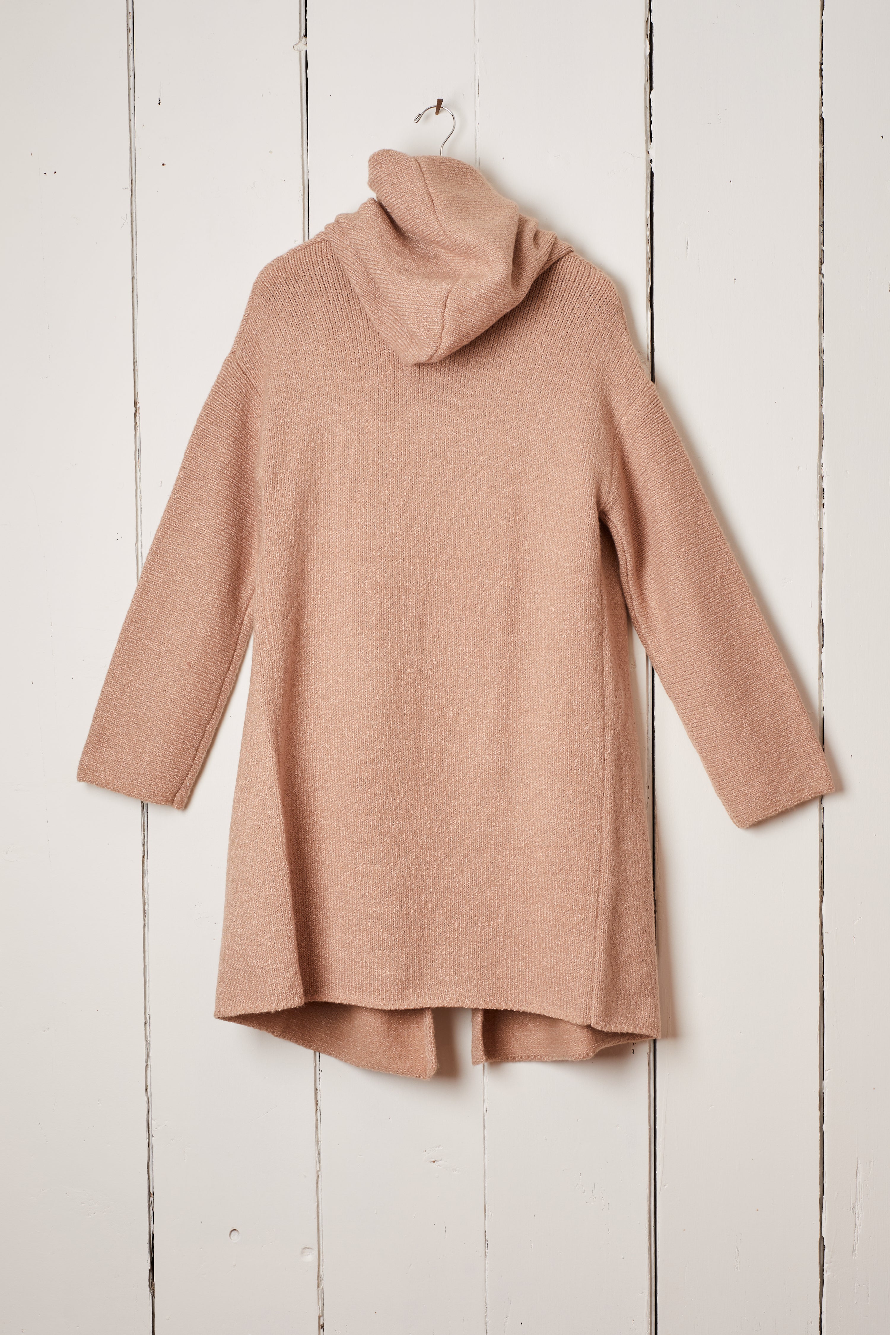 HEATHER ROSE HOODED CARDIGAN