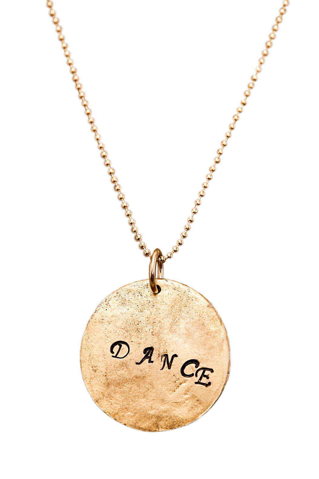 GOLD DANCE CHAIN NECKLACE