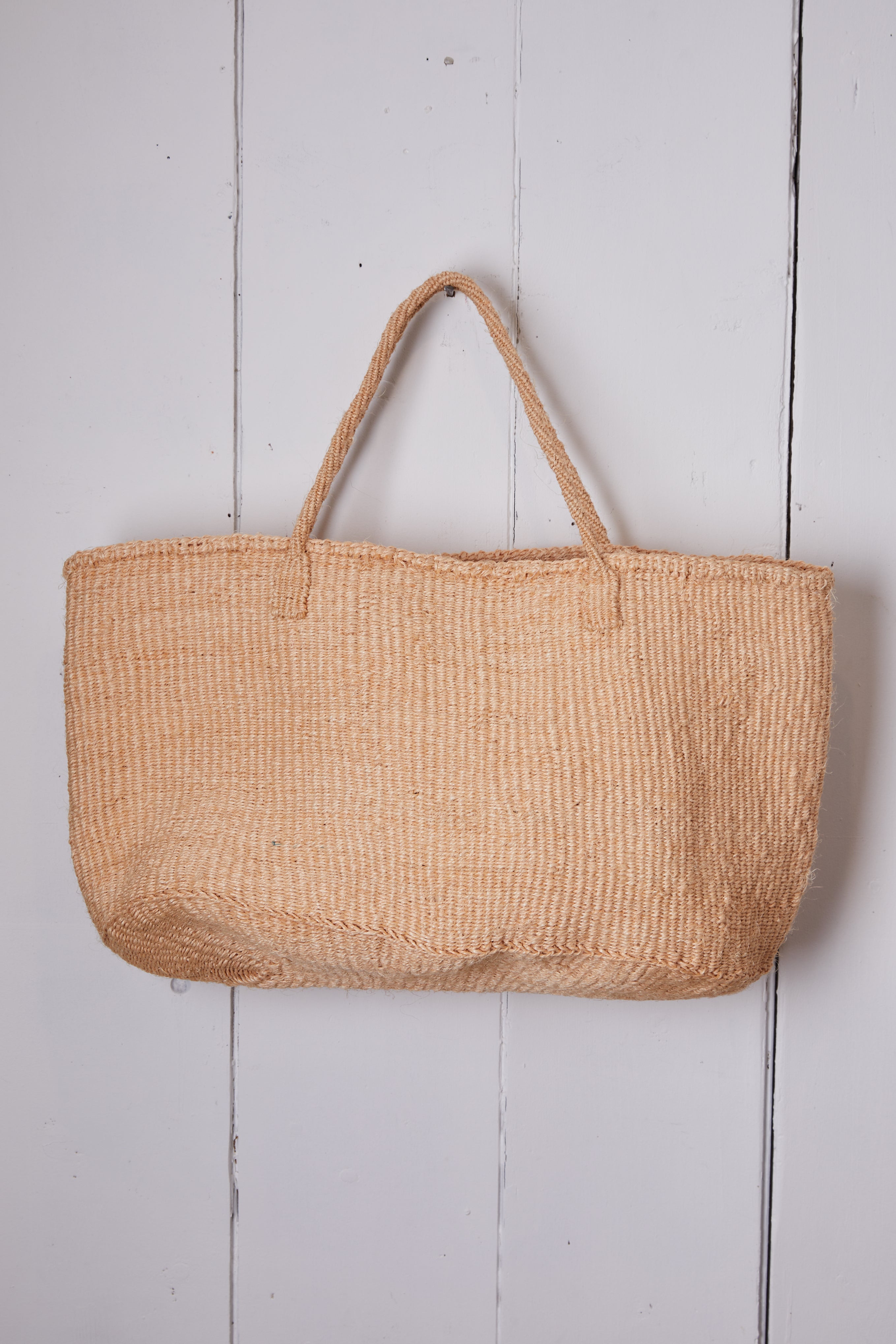 EXTRA LARGE OAT SISAL TOTE BAG
