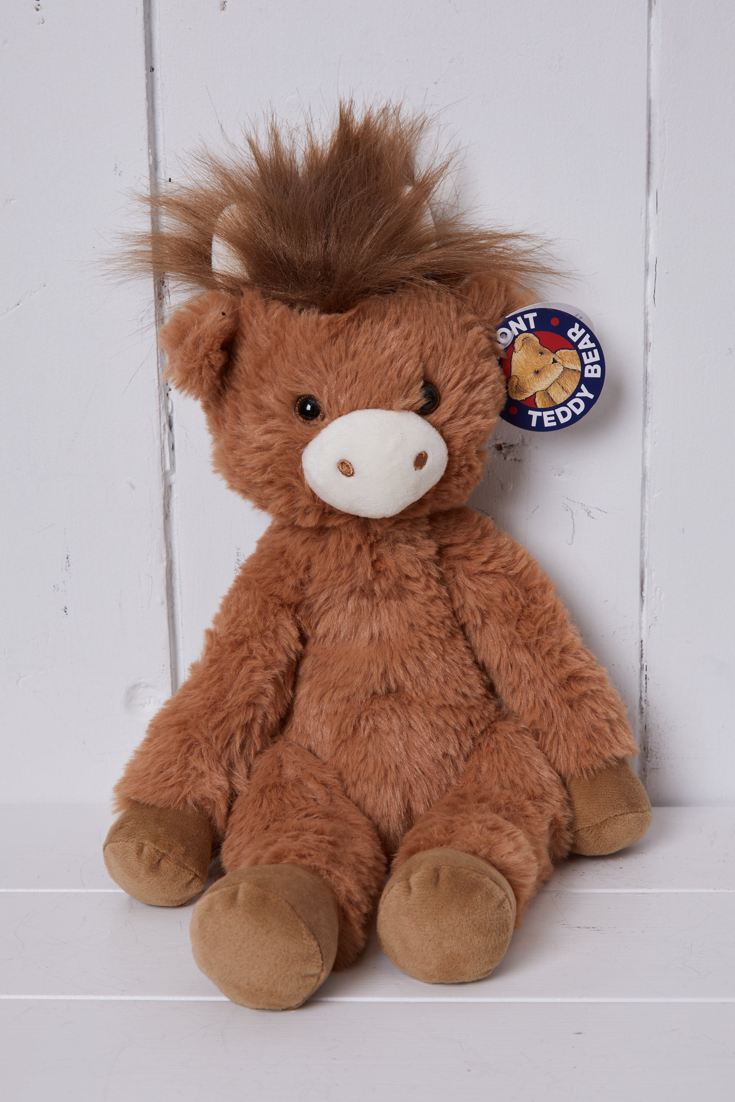 VERMONT TEDDYBEAR BUDDY HIGHLAND COW 15”